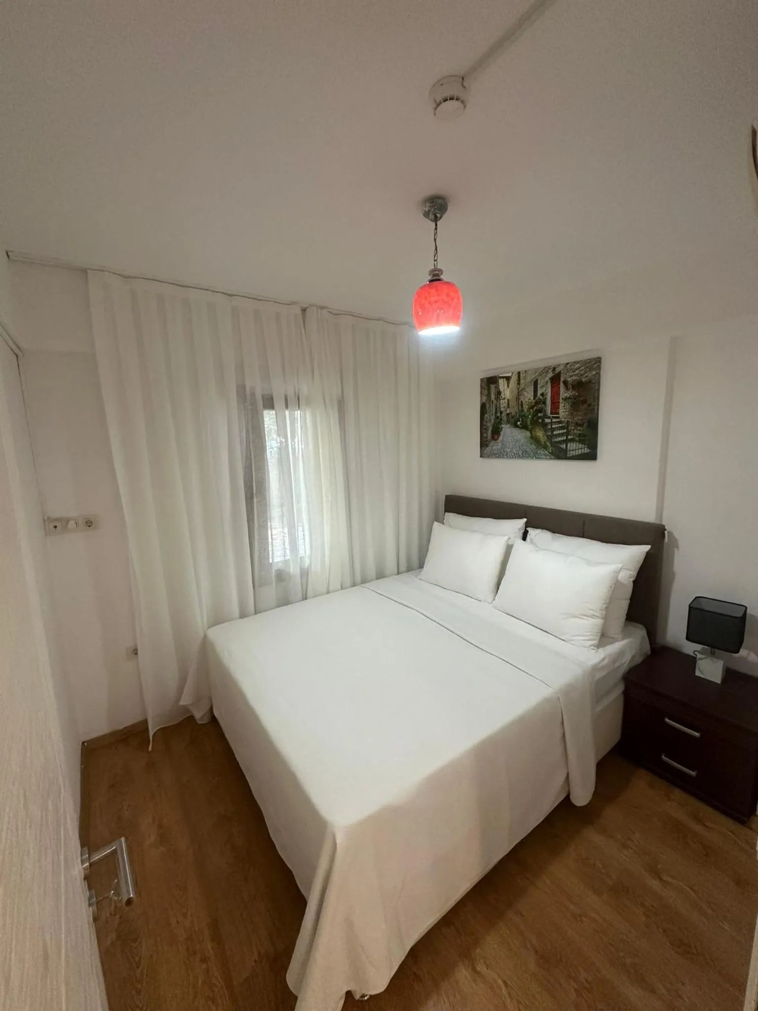 Bed in Wish Suites Bodrum Hotel