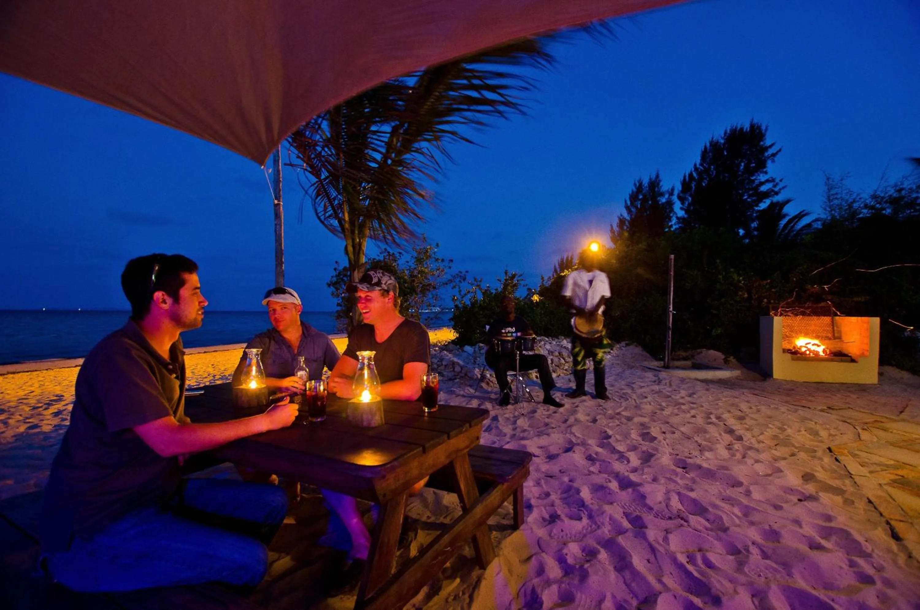 Drinks in Casa Cabana Beach