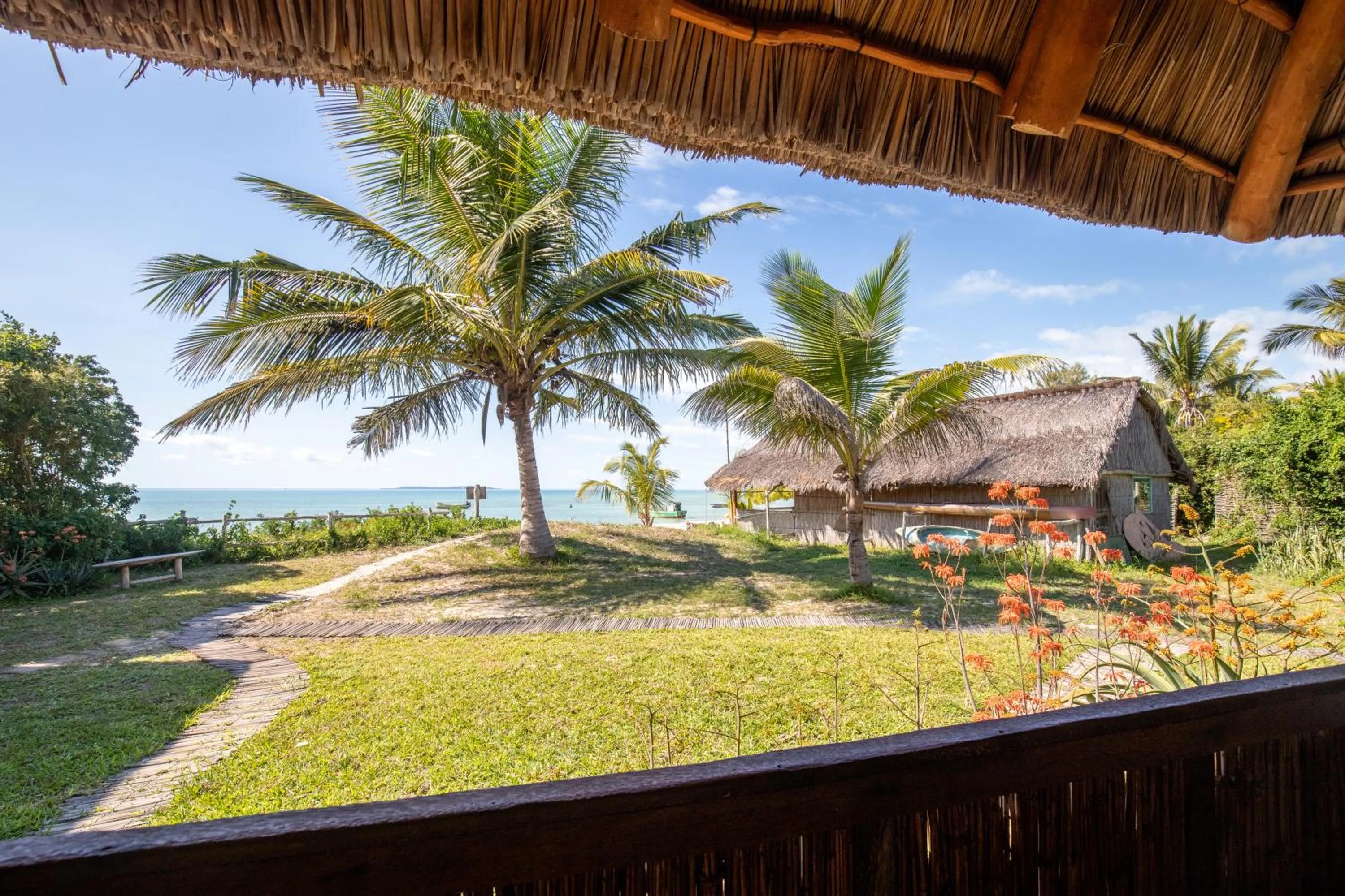 Garden view in Casa Cabana Beach