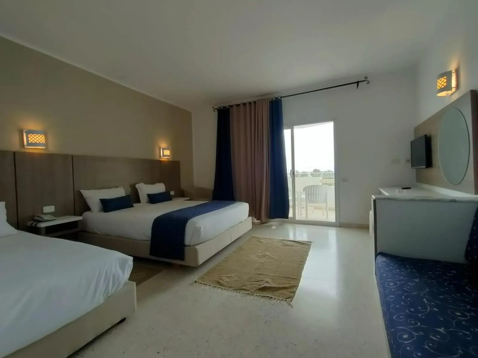 Bed in Vincci Helya Beach