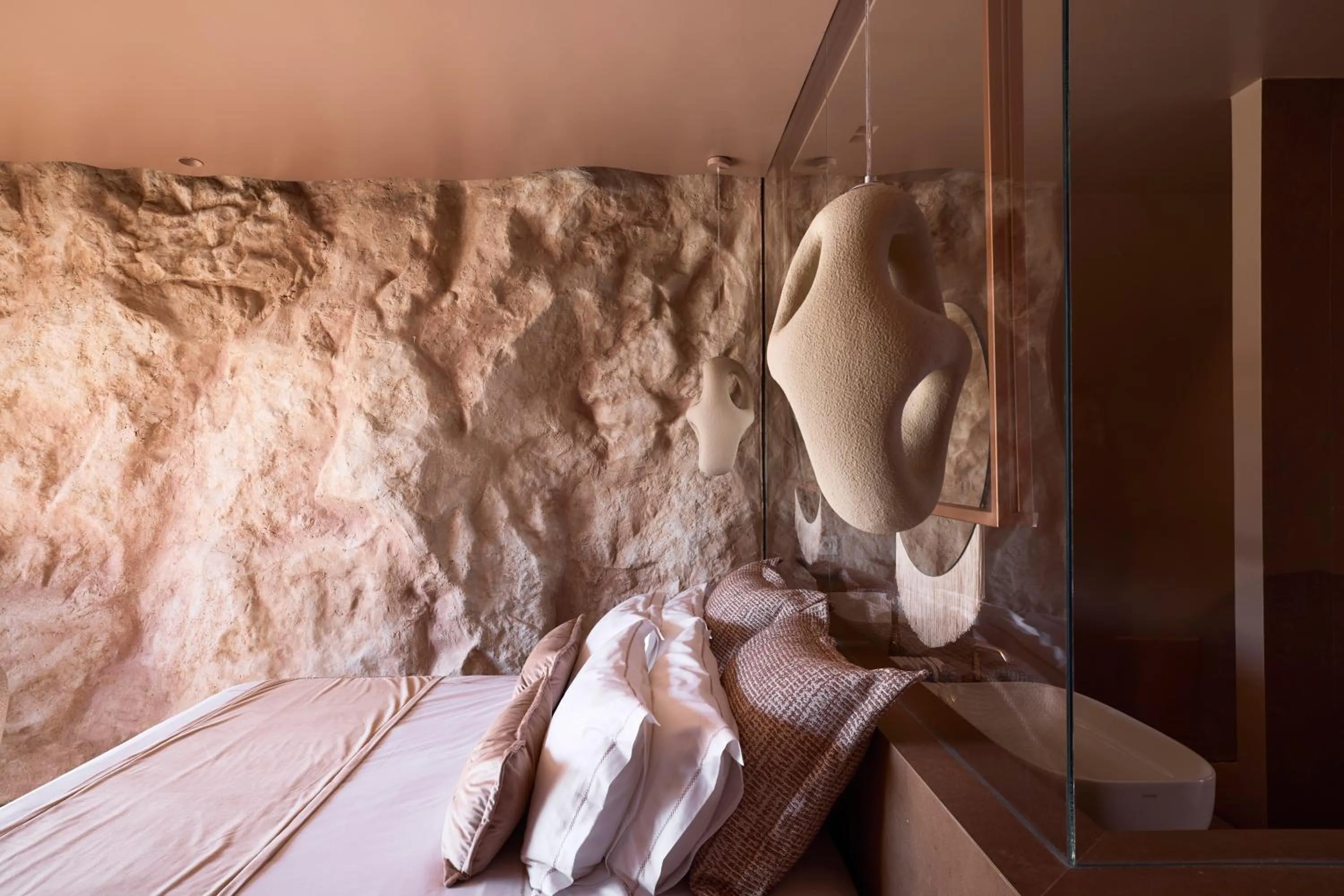 Bedroom, Bed in Ethereum Mykonos