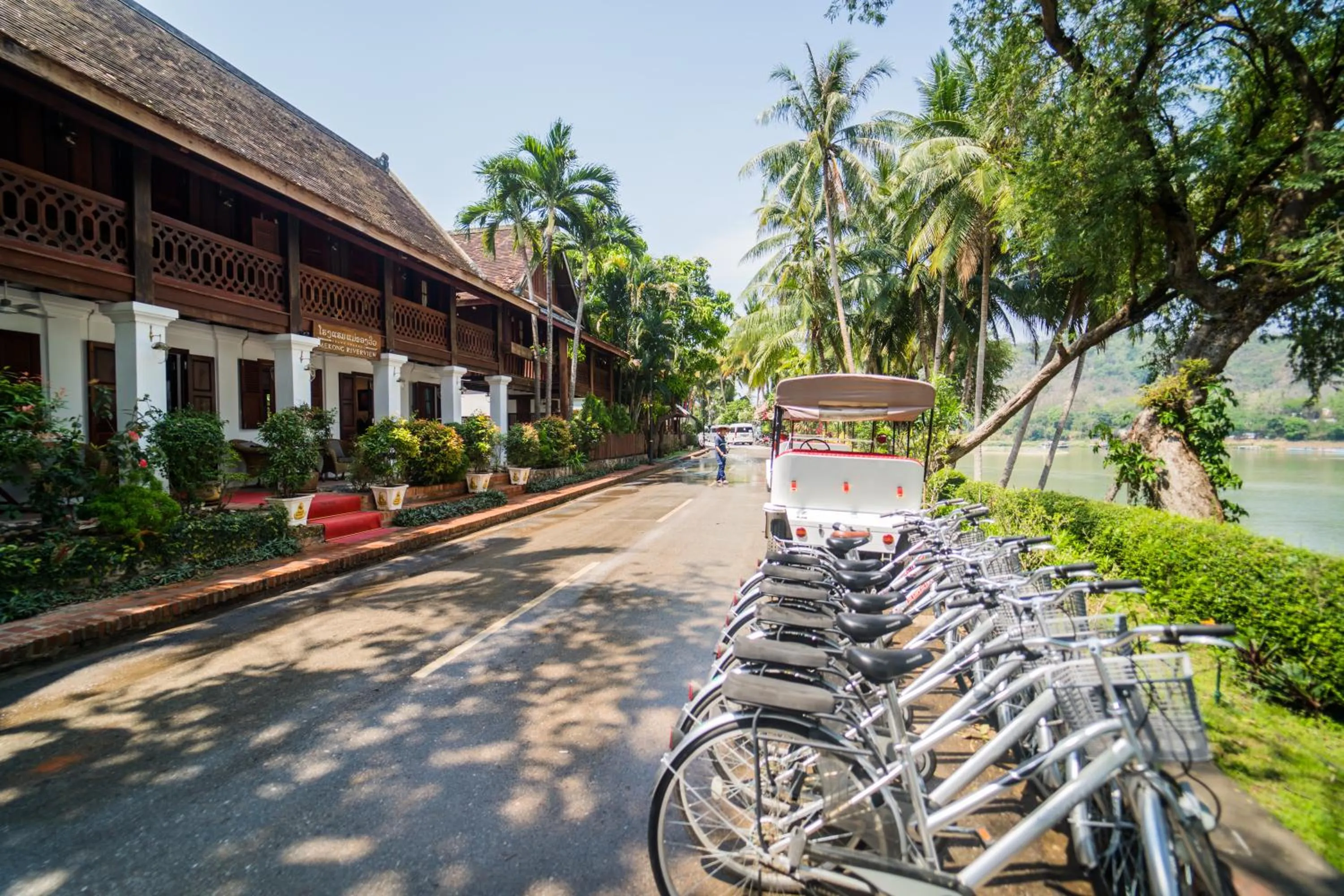 Property building in Mekong Riverview Hotel