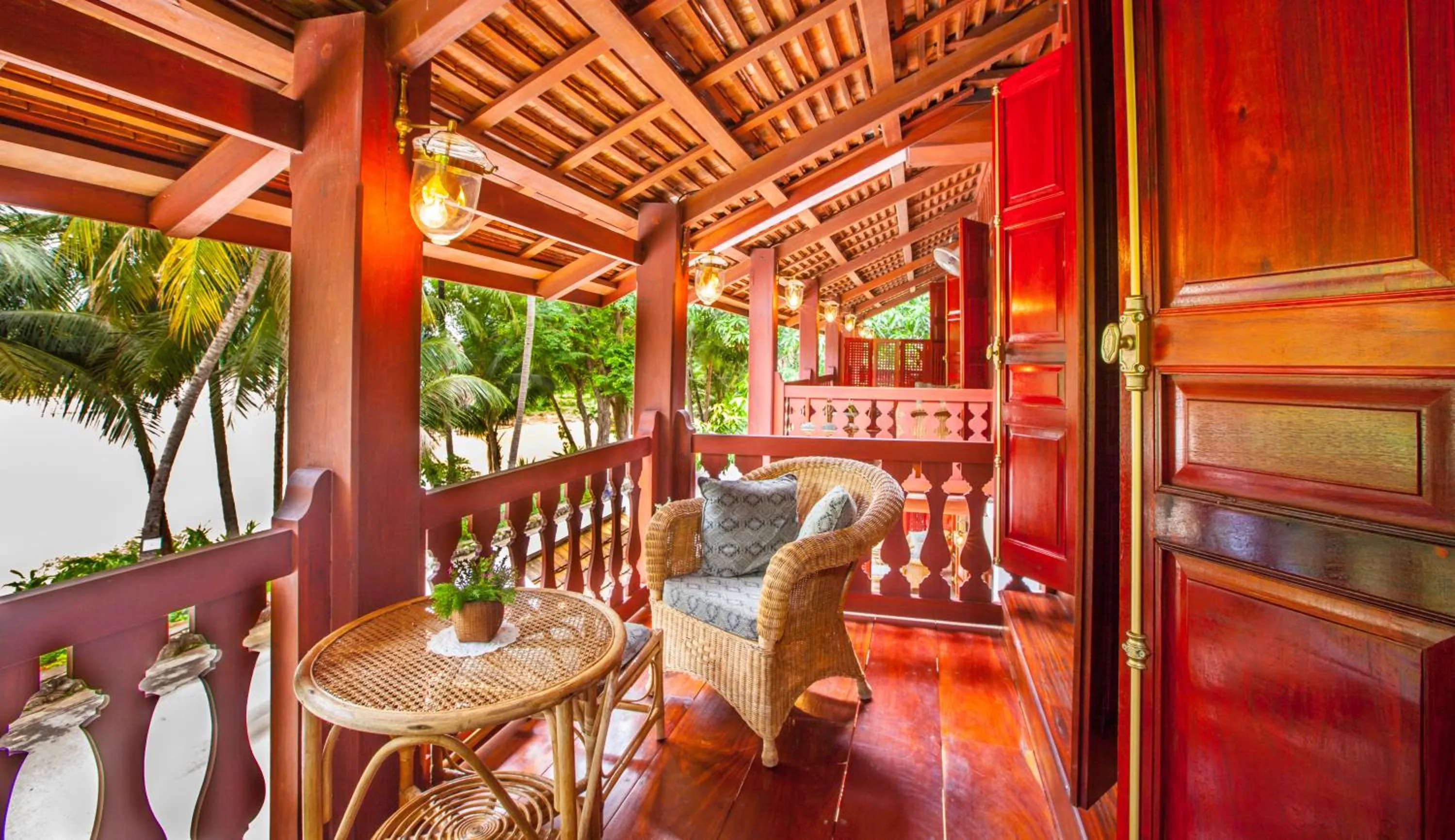 Balcony/Terrace in Mekong Riverview Hotel
