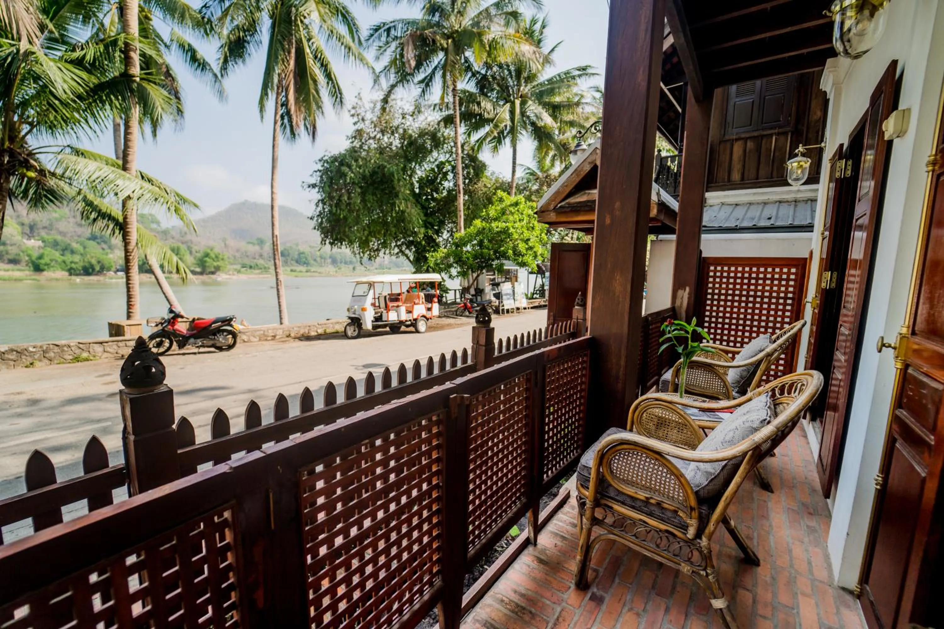 Balcony/Terrace in Mekong Riverview Hotel