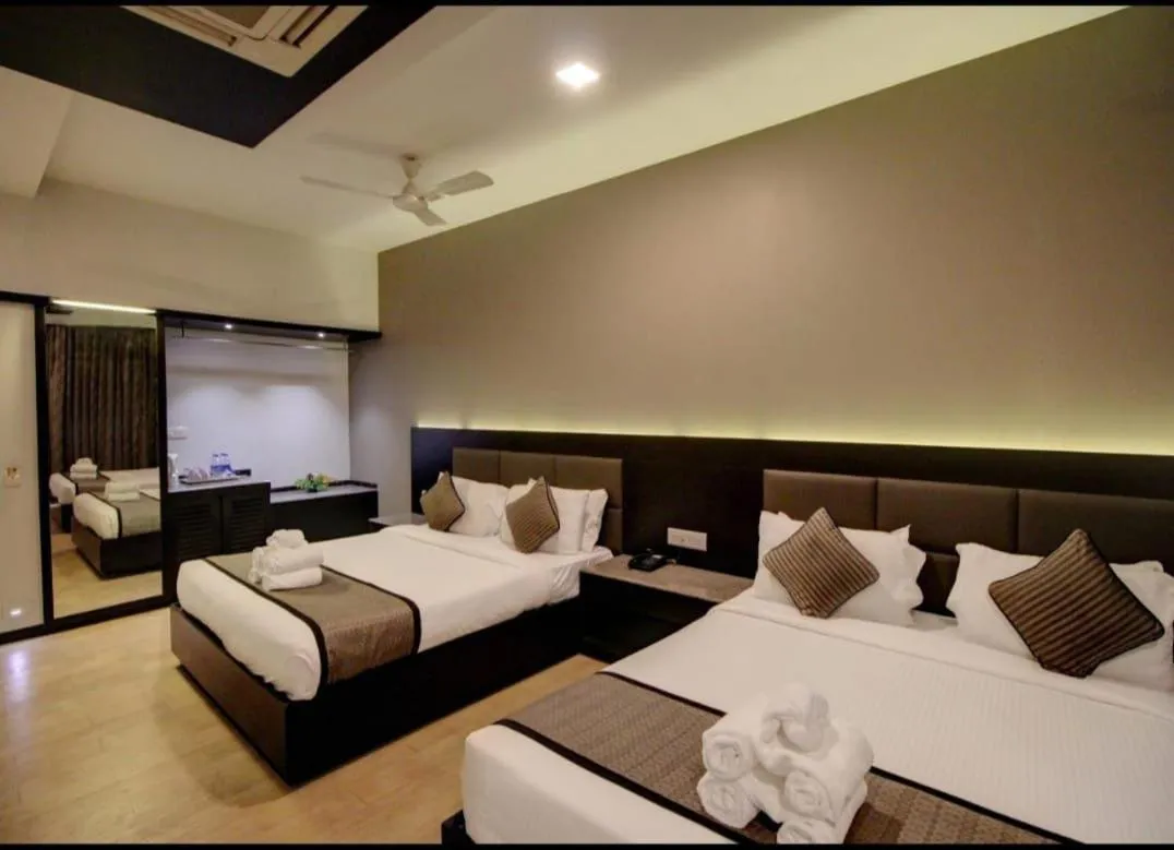 Bedroom, Bed in Damanganga Valley Resort Silvassa