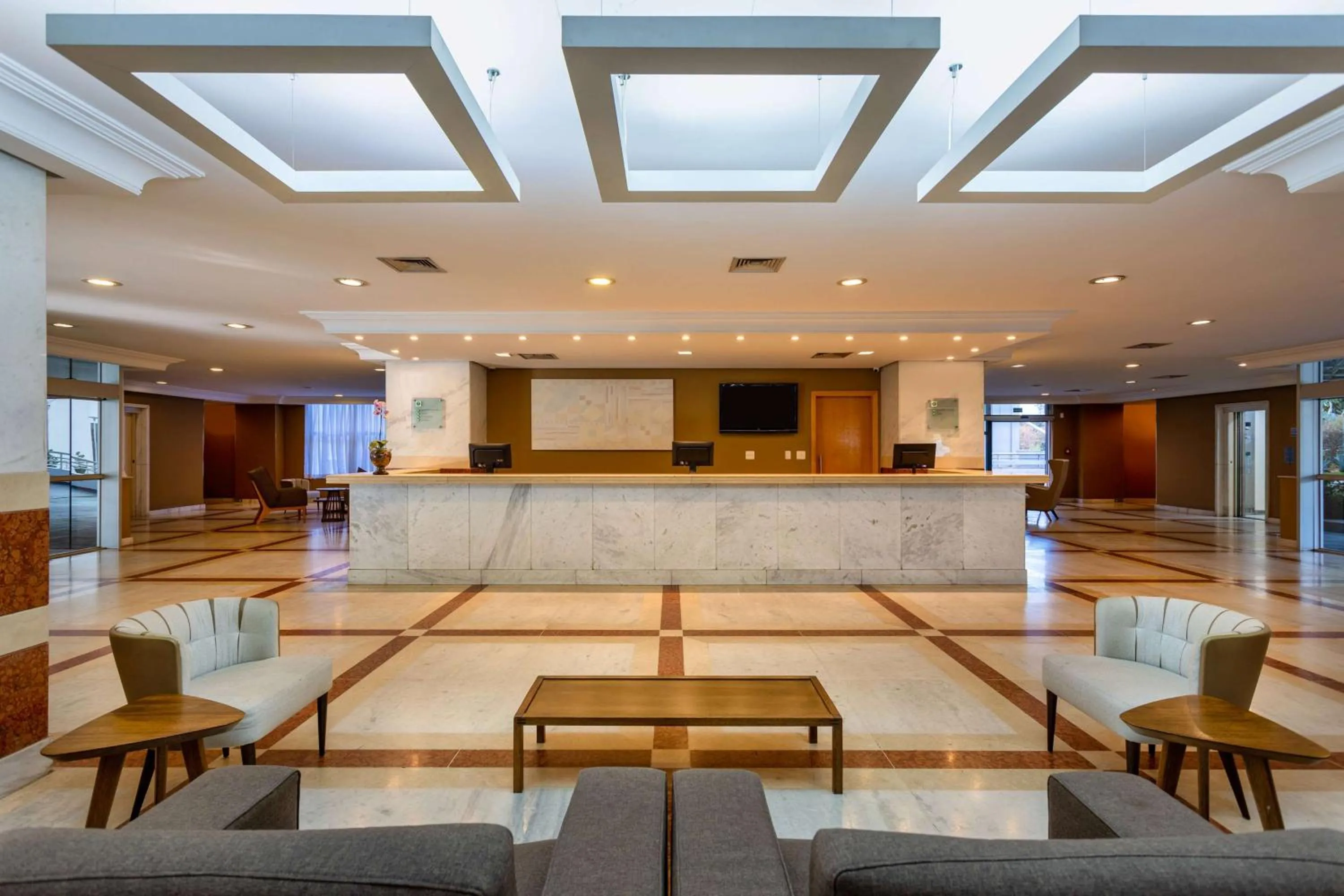 Lobby or reception in Wyndham Garden São Paulo Convention Nortel