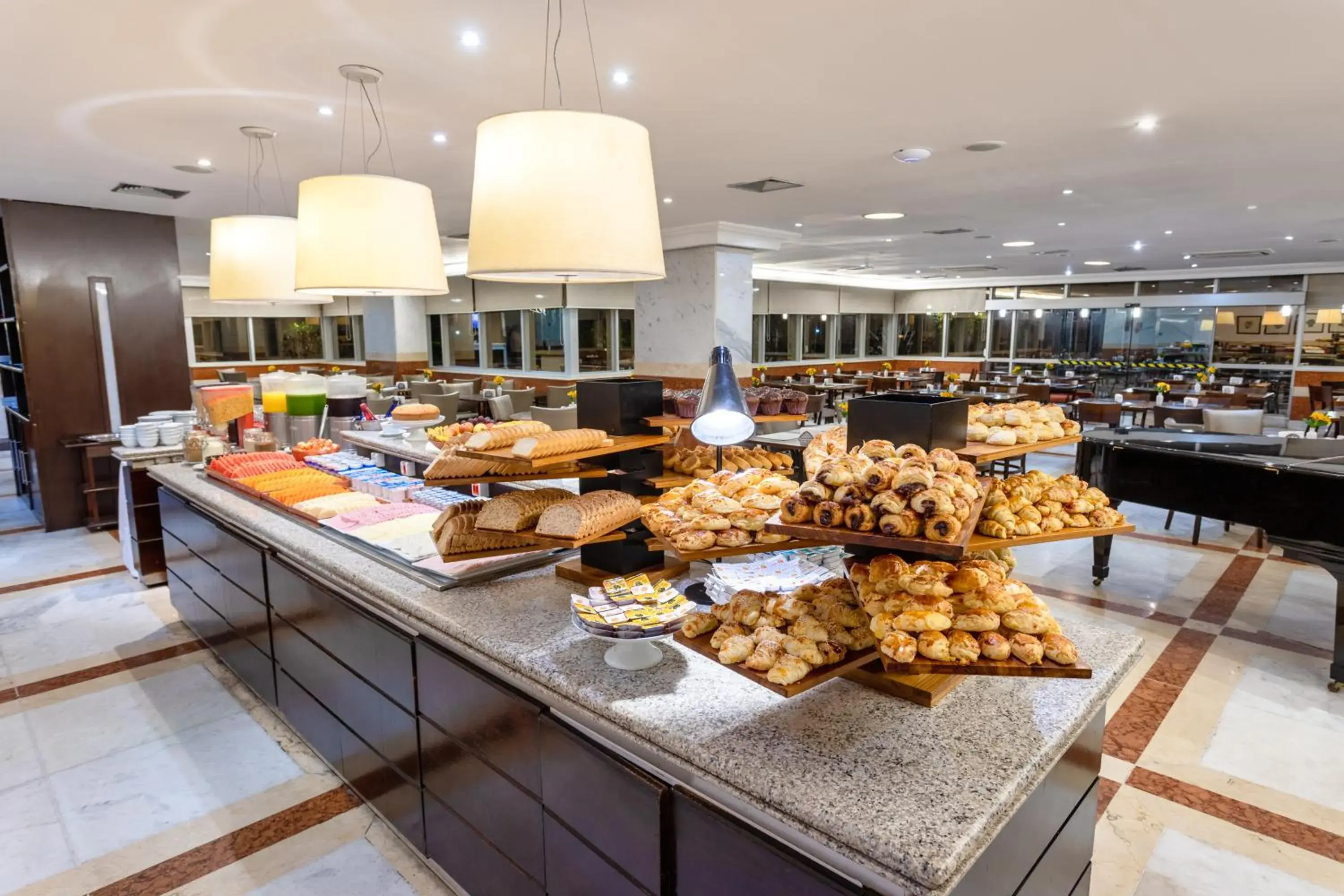 Breakfast in Wyndham Garden São Paulo Convention Nortel Breakfast in Wyndham Garden São Paulo Convention Nortel