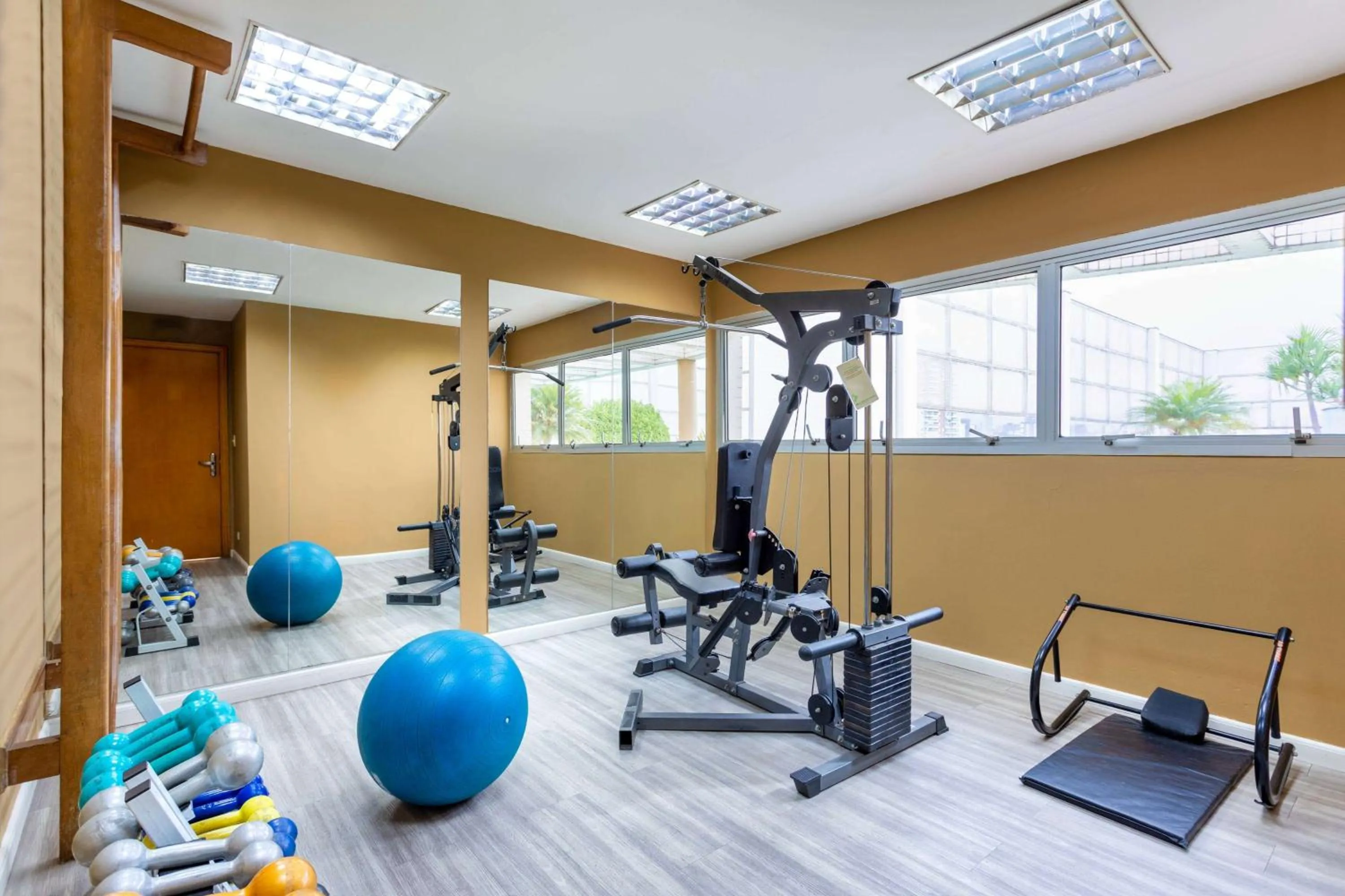 Fitness centre/facilities in Wyndham Garden São Paulo Convention Nortel