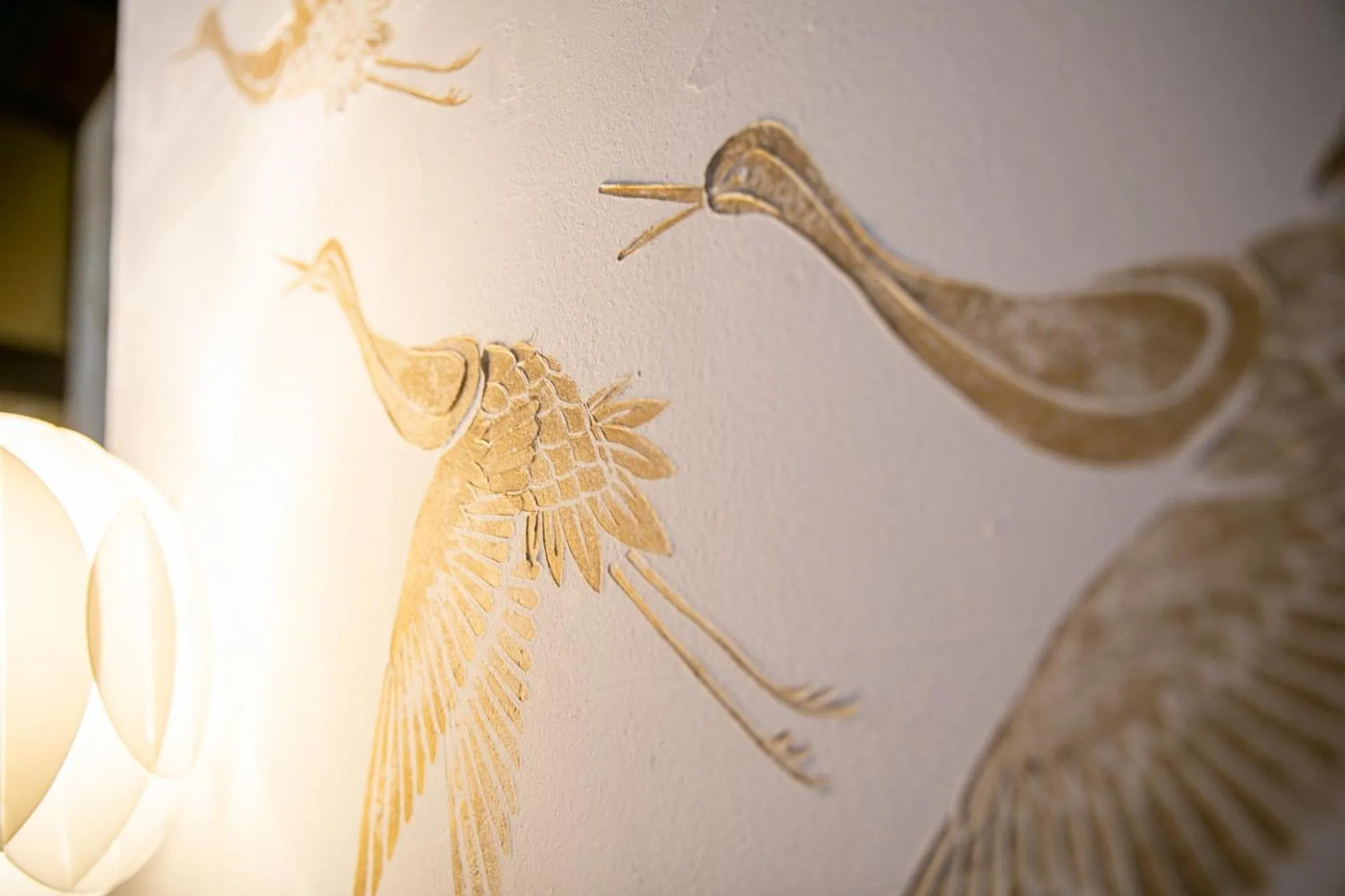 Decorative detail in Villa Sacra