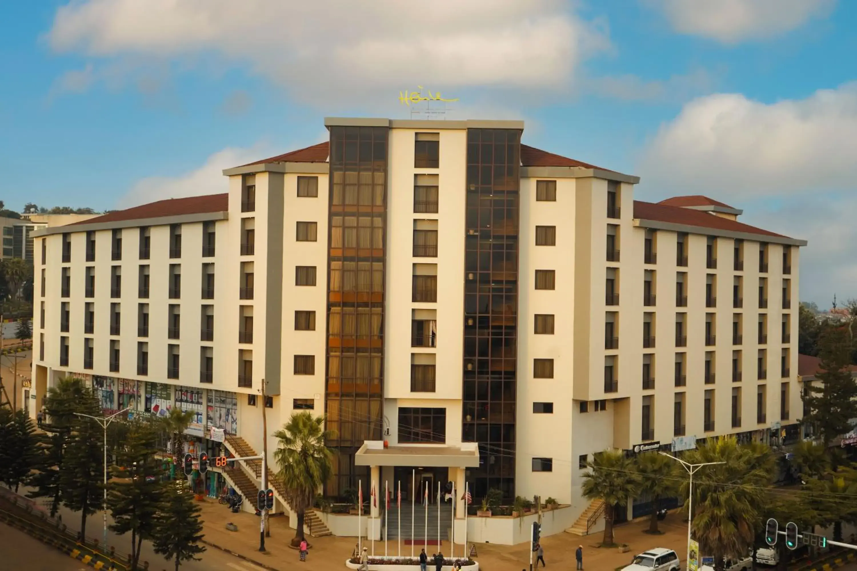 Property building in Haile Hotel Wolaita Property building in Haile Hotel Wolaita