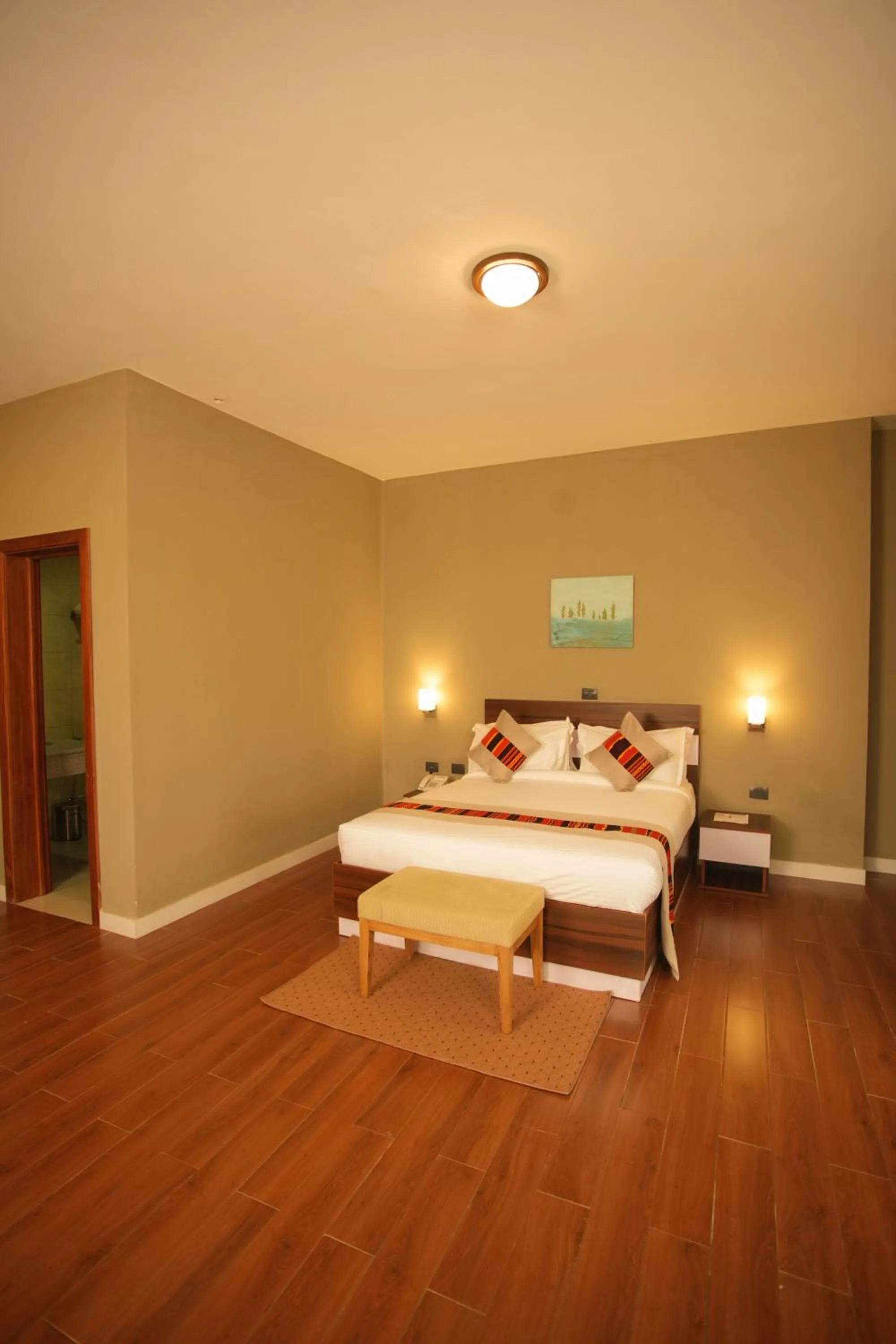 Bed in Haile Hotel Wolaita