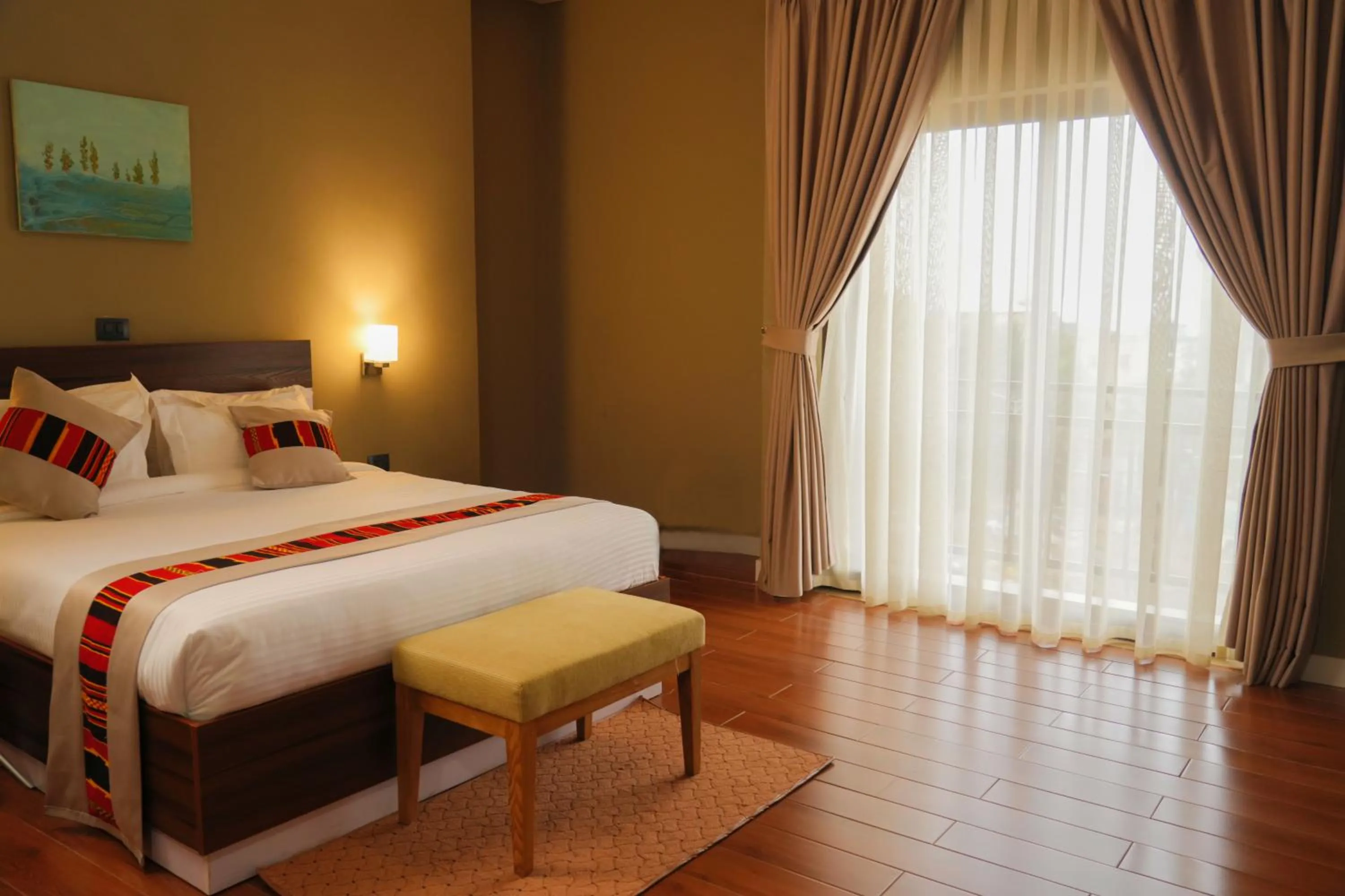 Bed in Haile Hotel Wolaita