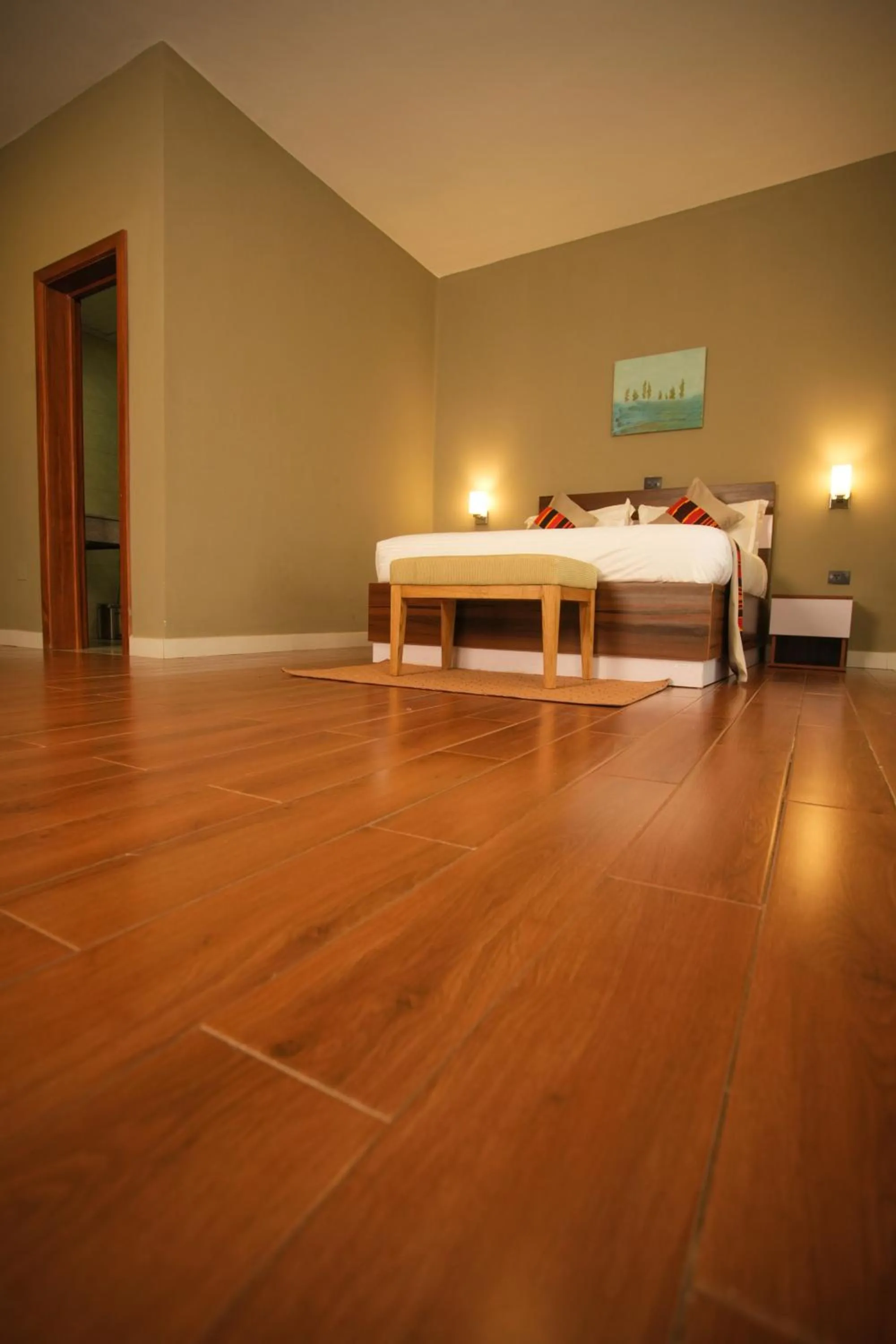 Bed in Haile Hotel Wolaita