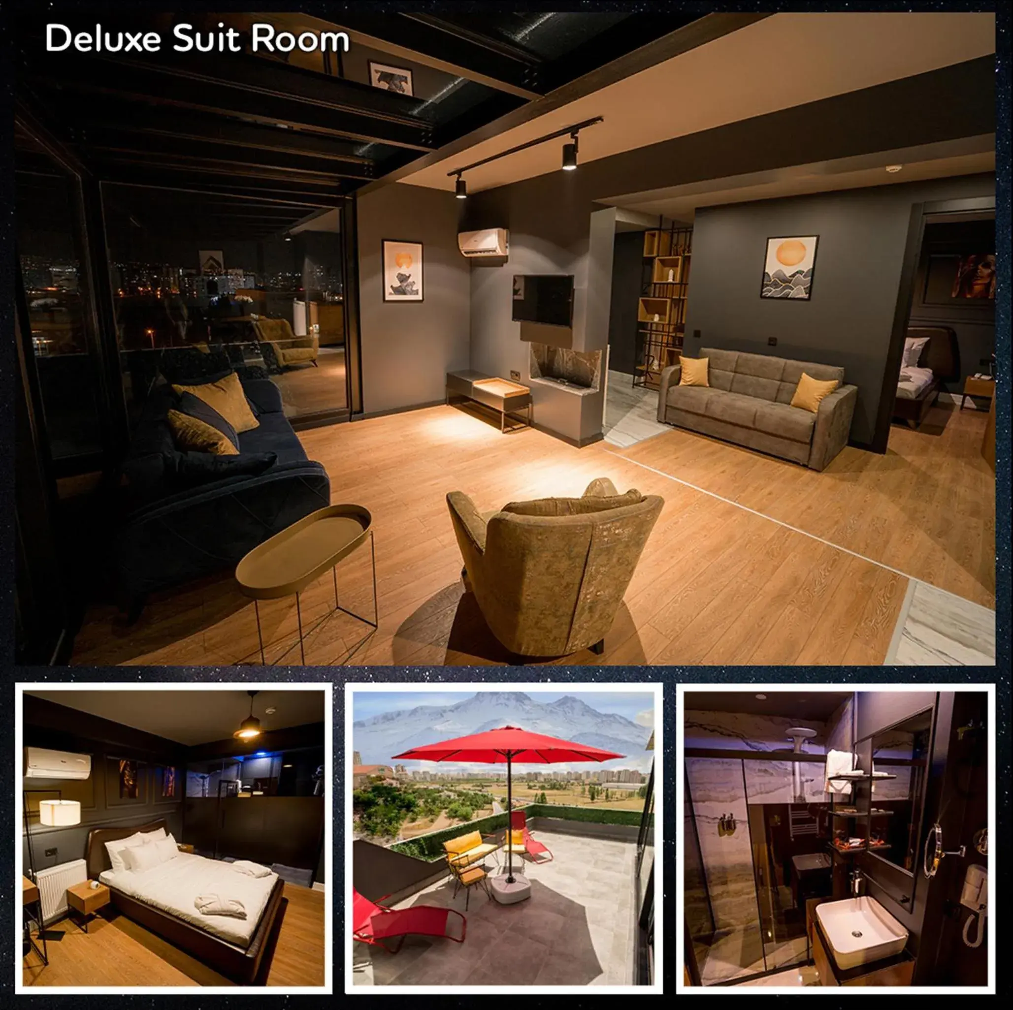 Deluxe Suite with Mountain View in The Kayseri Loft Hotel Deluxe Suite with Mountain View in The Kayseri Loft Hotel