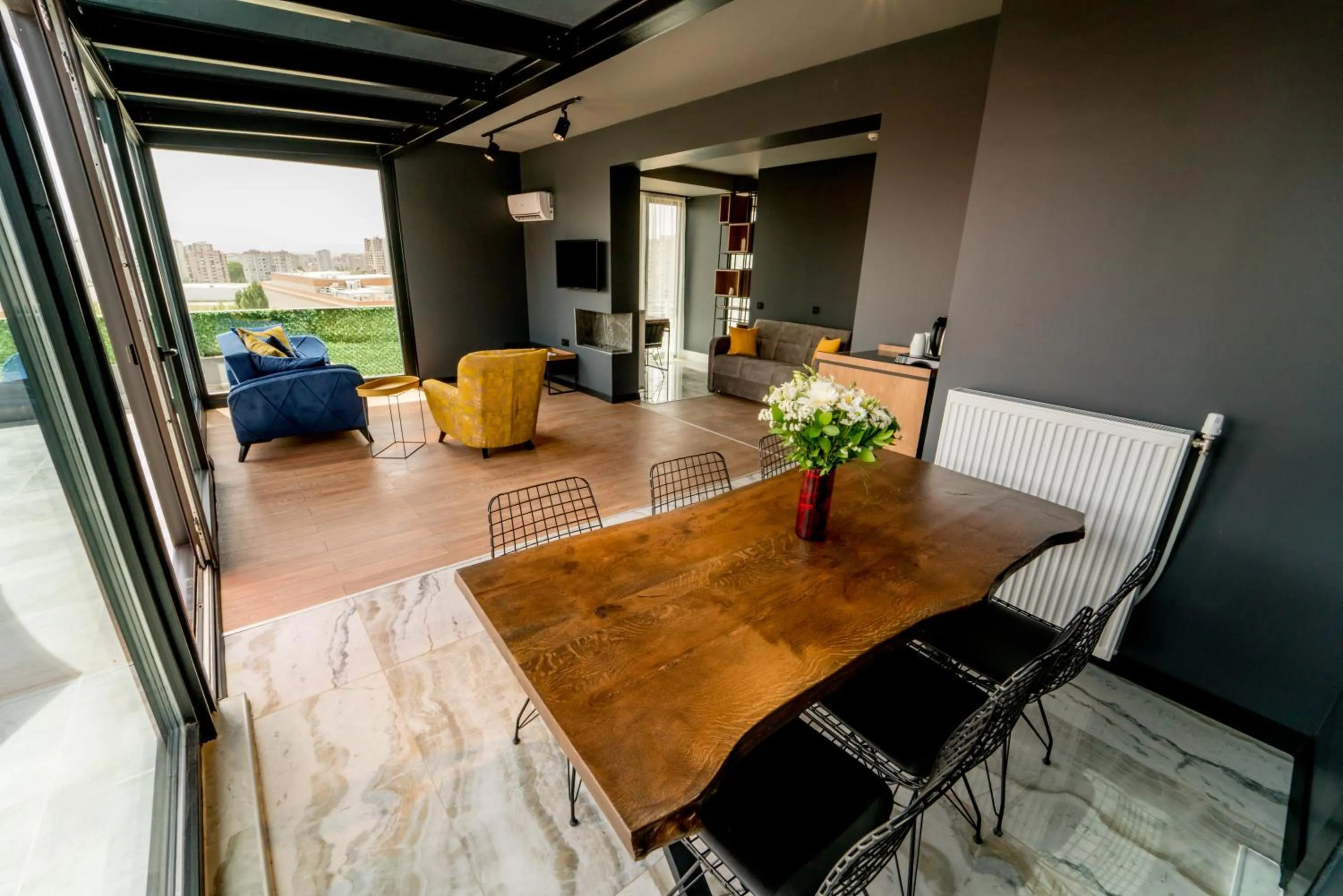 Living room in The Kayseri Loft Hotel
