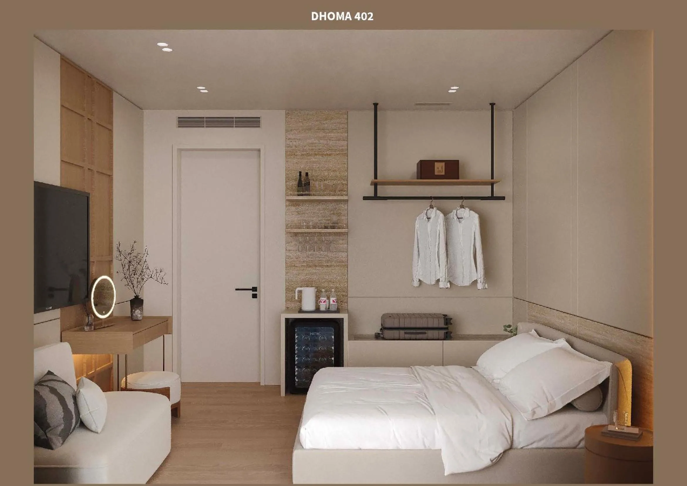 Bed in Coral Hotel & Resort