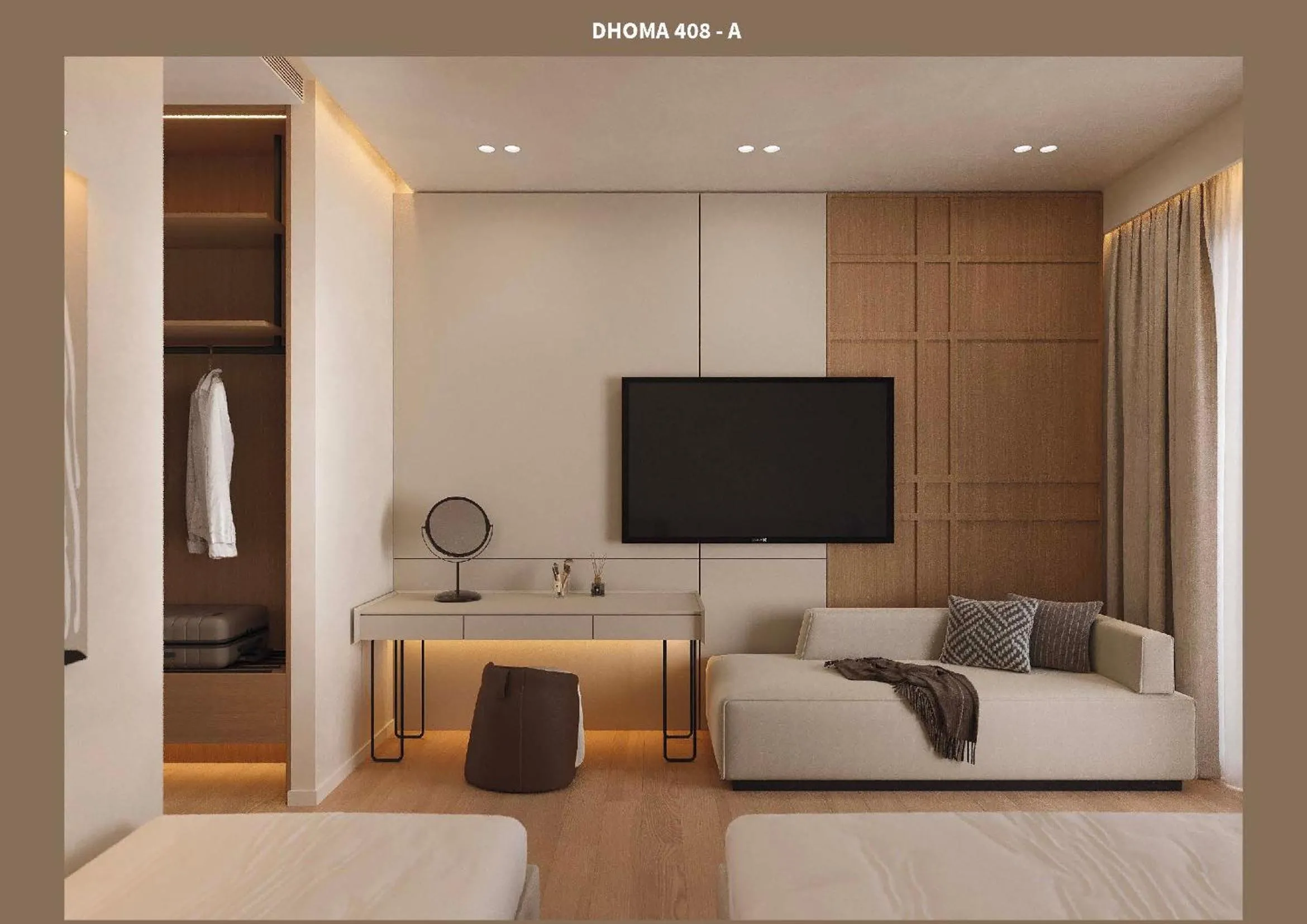 Bed in Coral Hotel & Resort