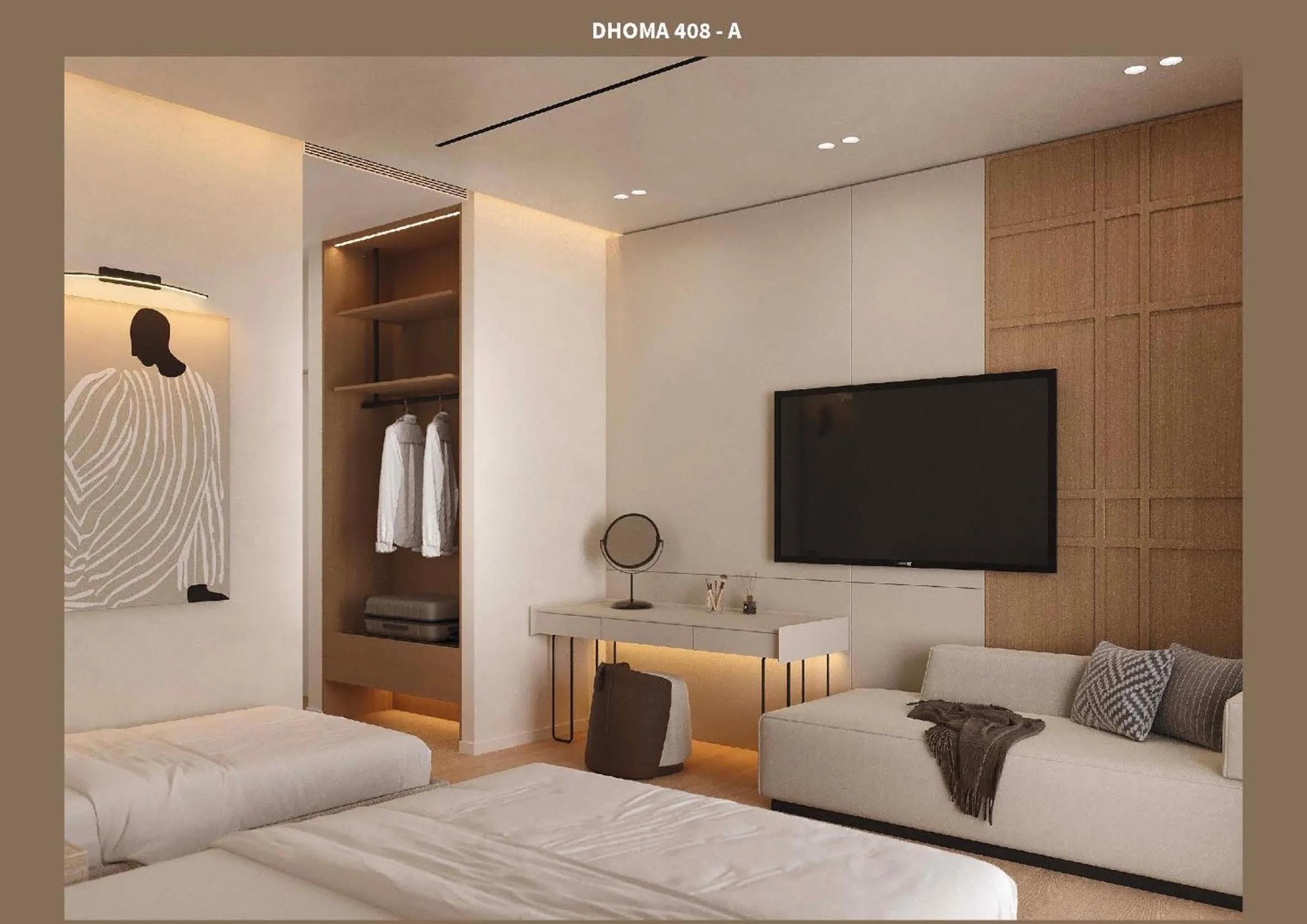 Bed in Coral Hotel & Resort