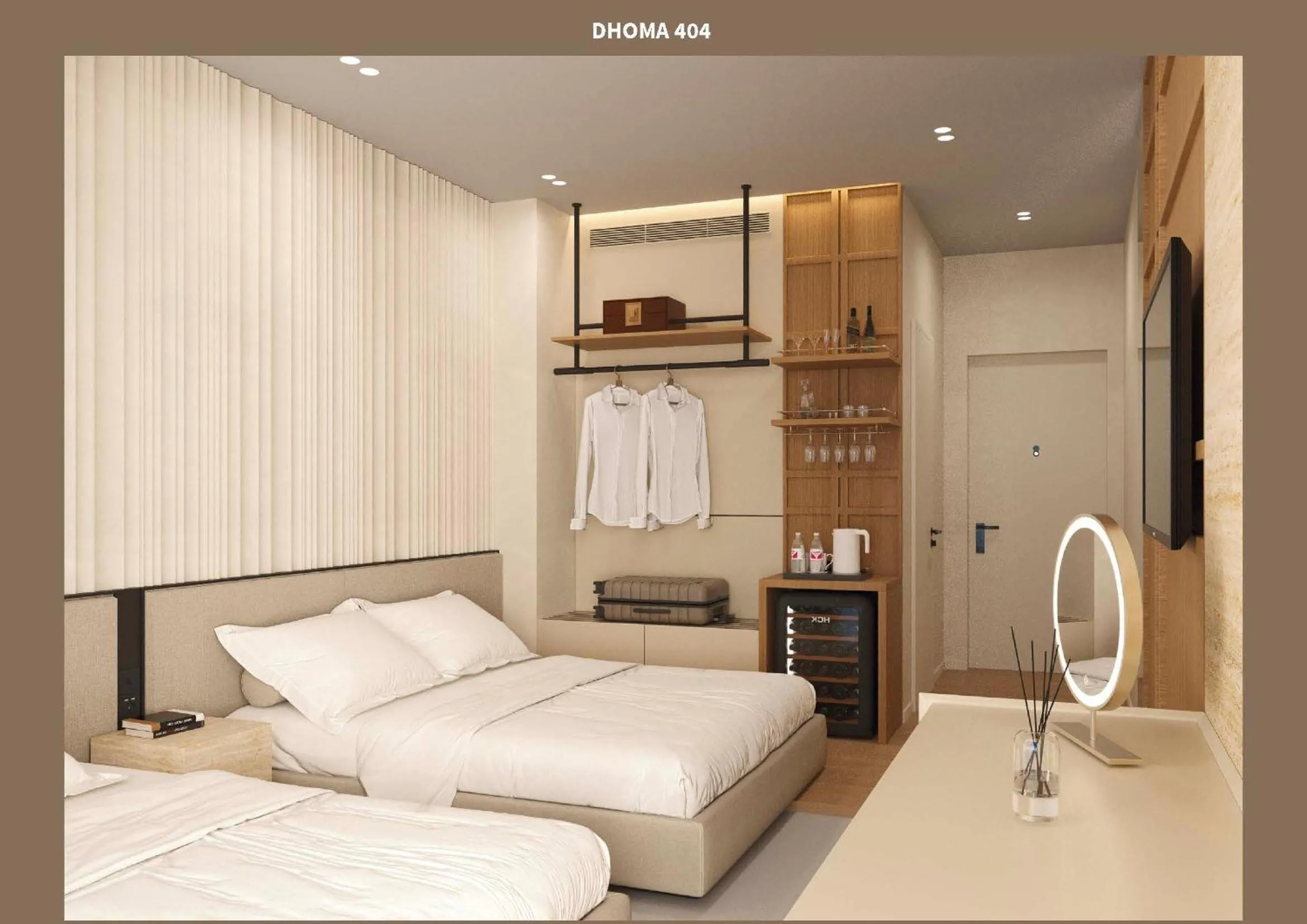 Bed in Coral Hotel & Resort