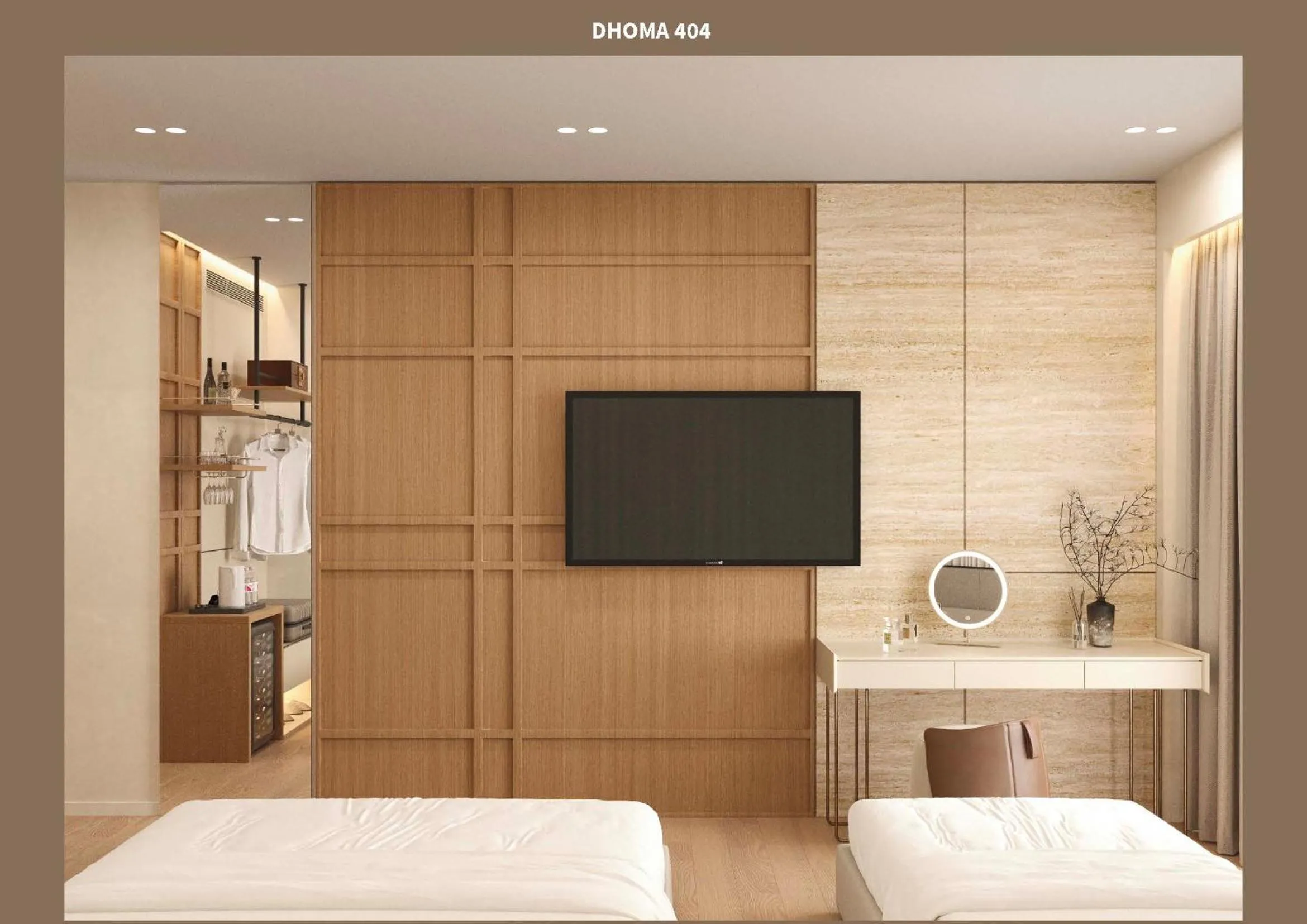 Bed in Coral Hotel & Resort