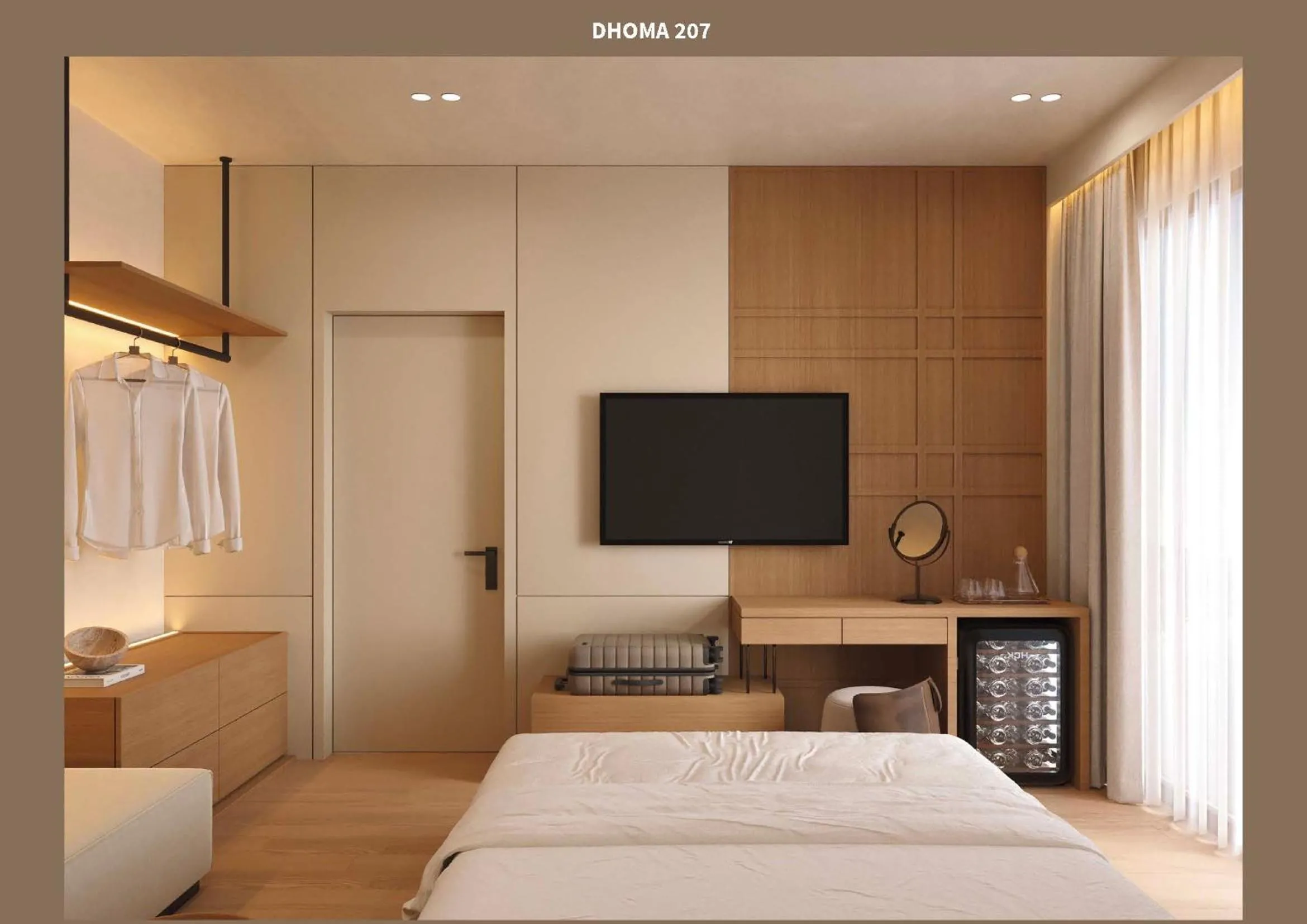 Bed in Coral Hotel & Resort