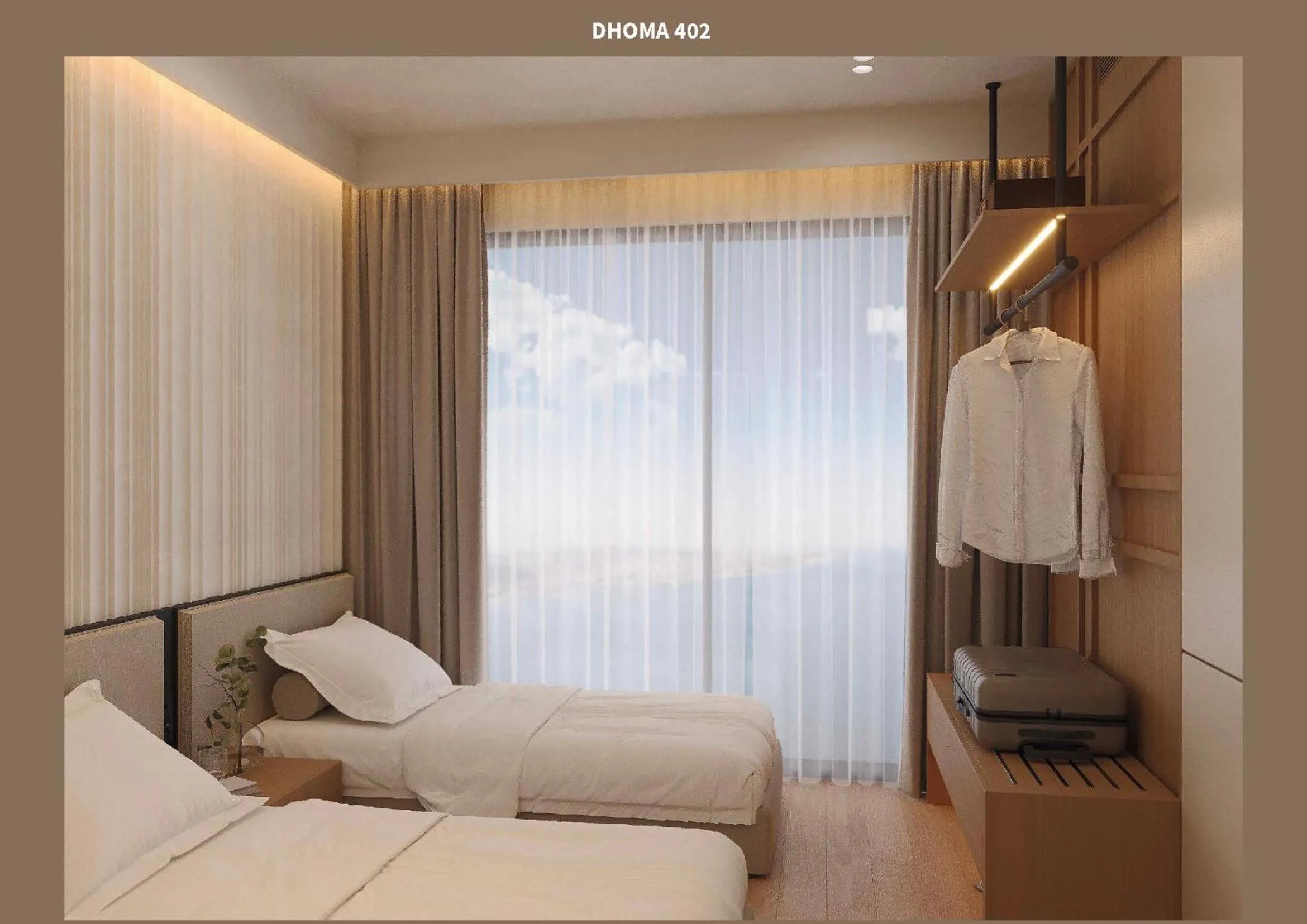 Bed in Coral Hotel & Resort