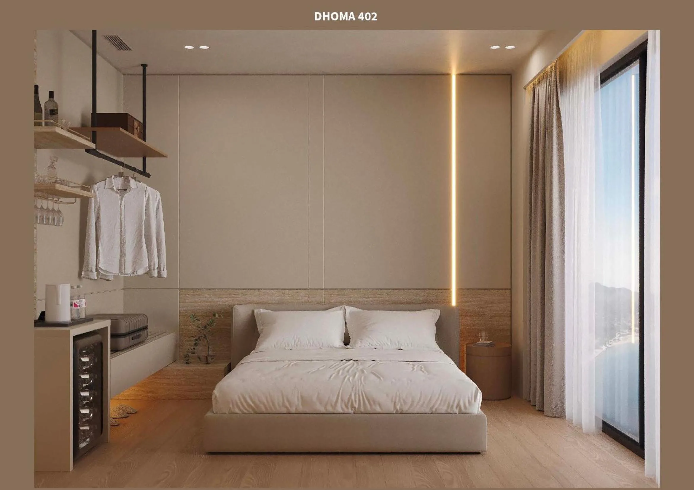 Bed in Coral Hotel & Resort