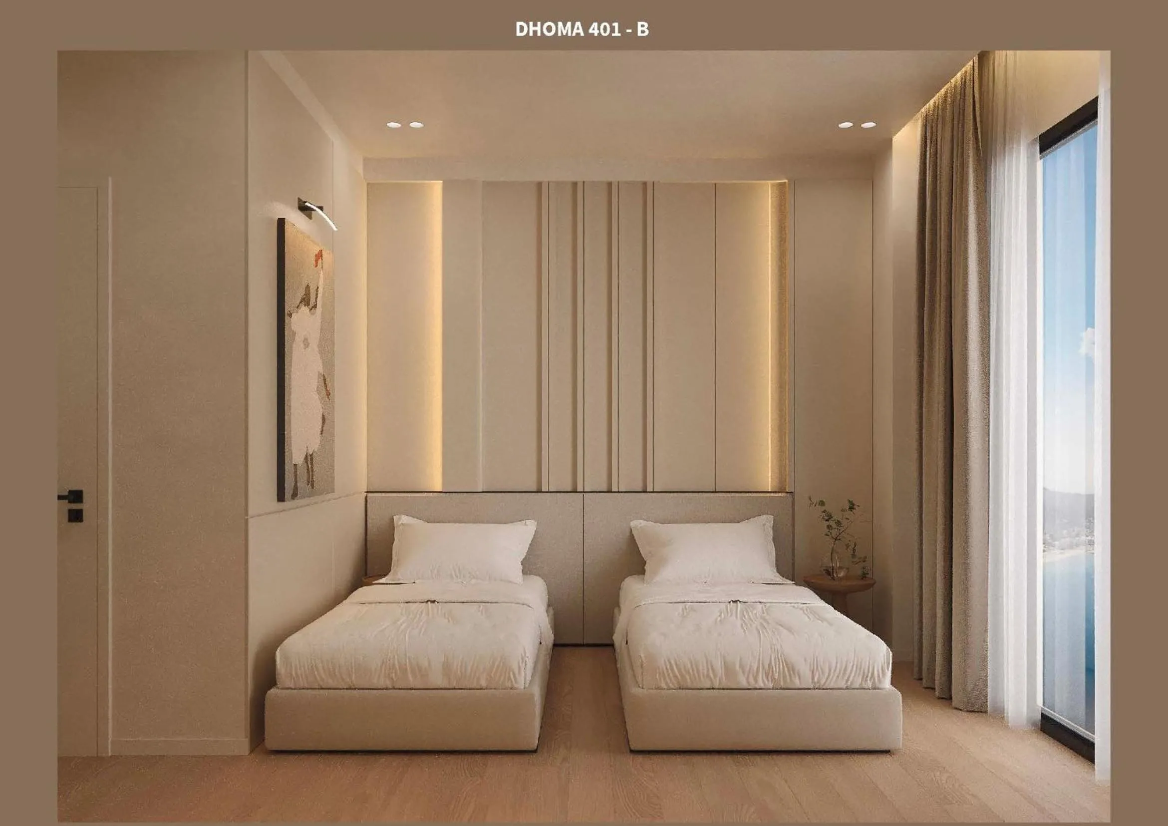 Bed in Coral Hotel & Resort
