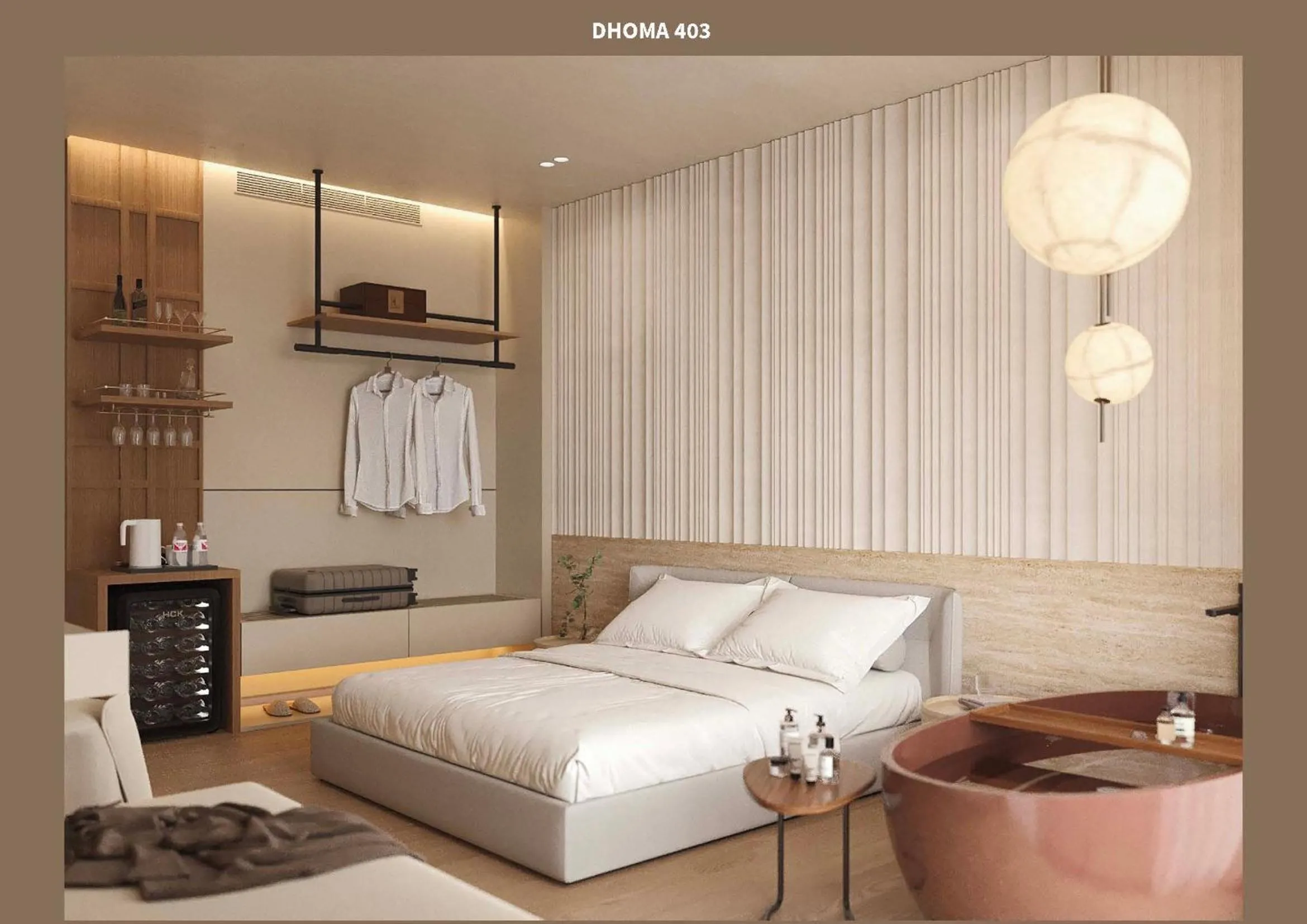 Bed in Coral Hotel & Resort
