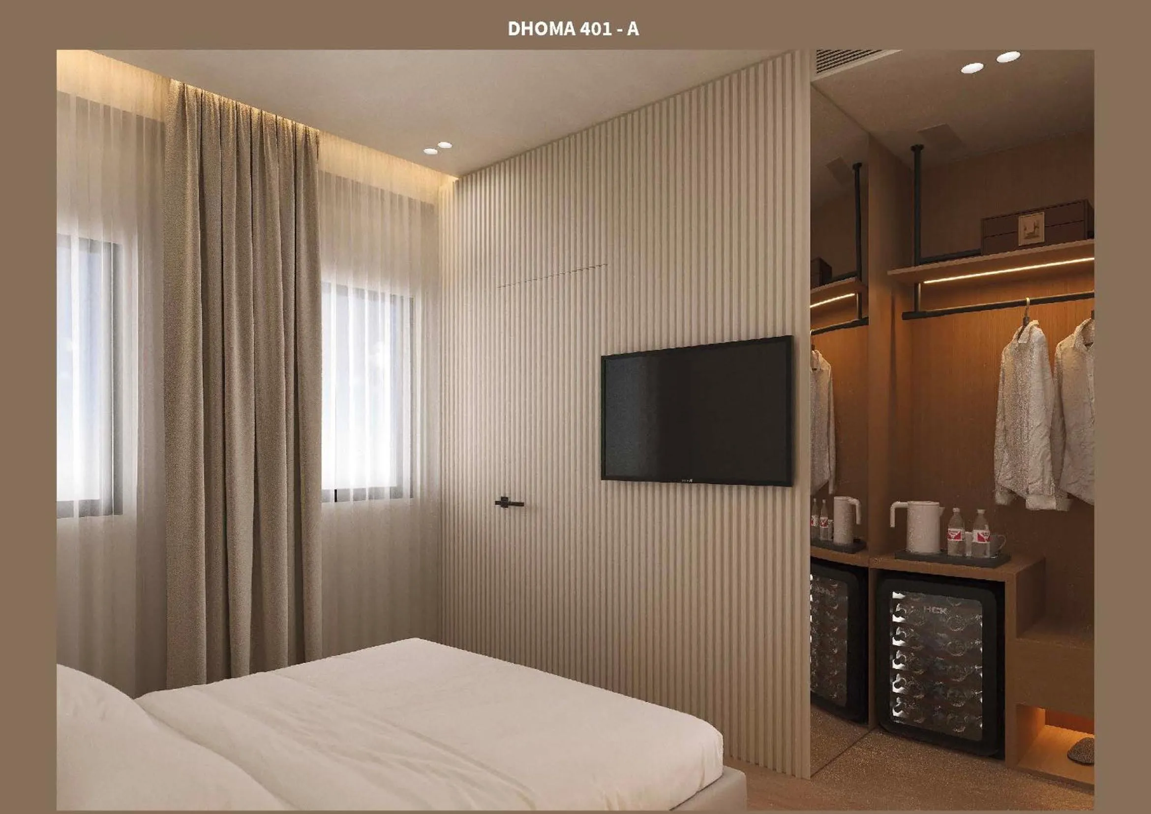 Bed in Coral Hotel & Resort