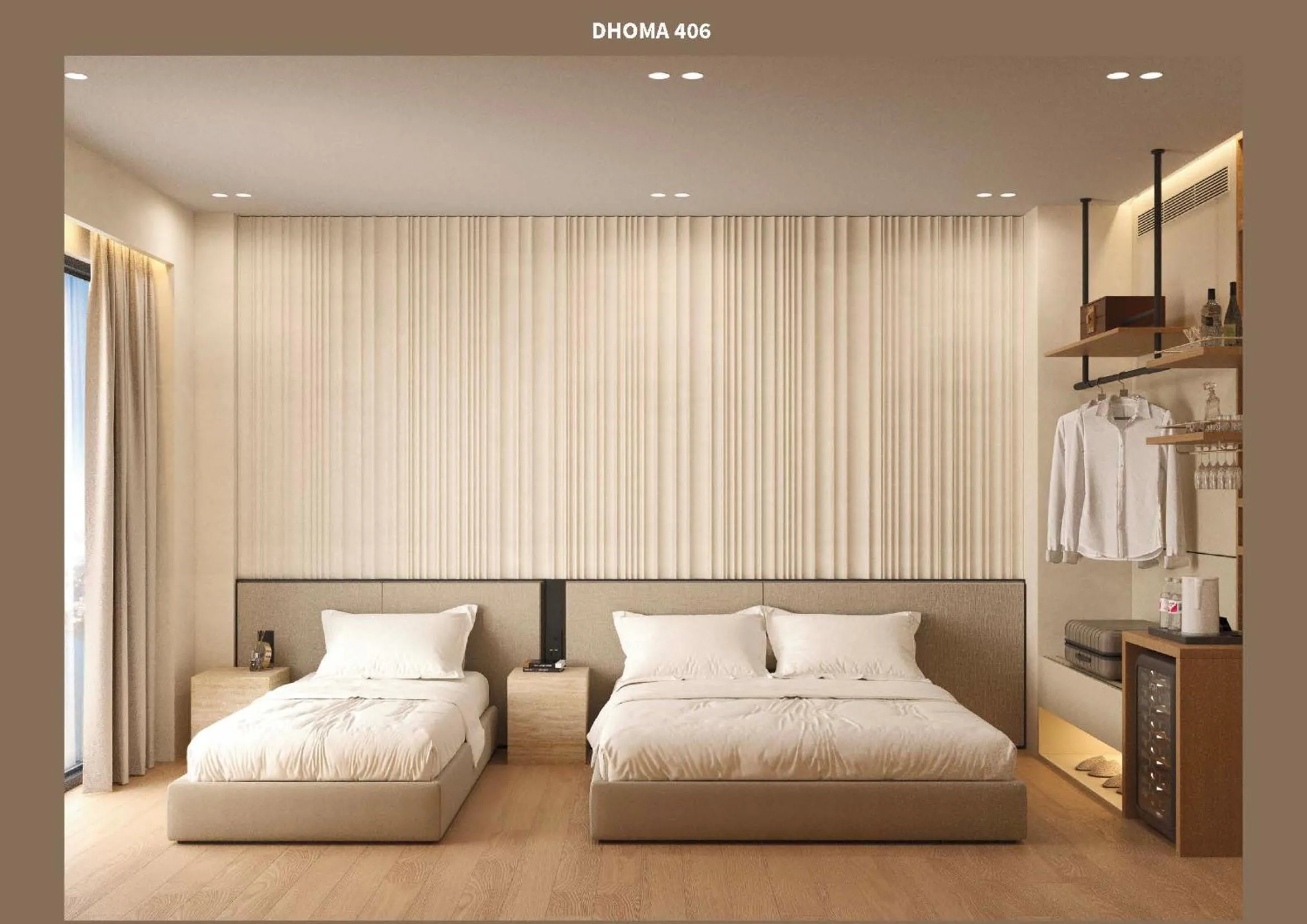 Bed in Coral Hotel & Resort
