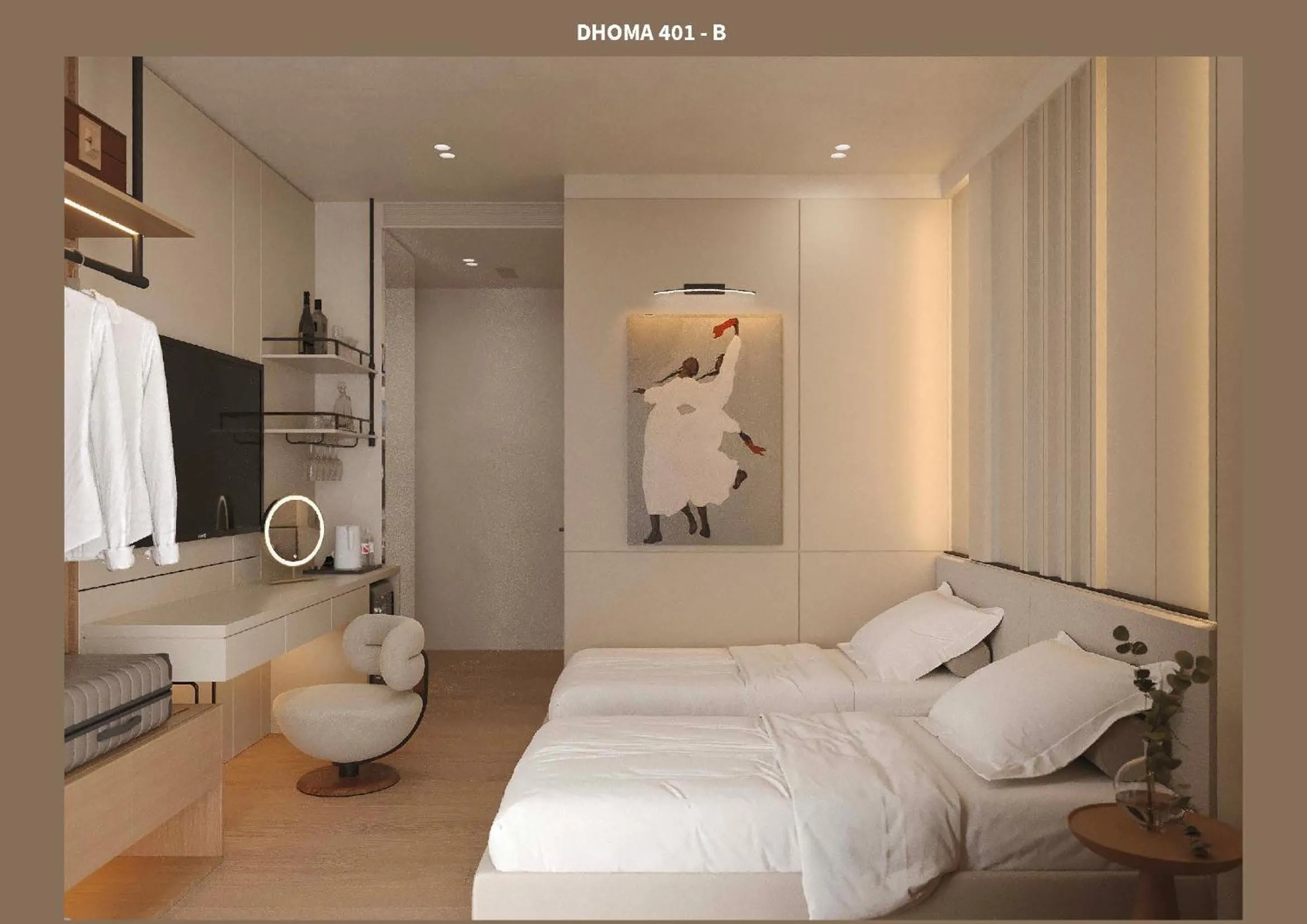 Bed in Coral Hotel & Resort