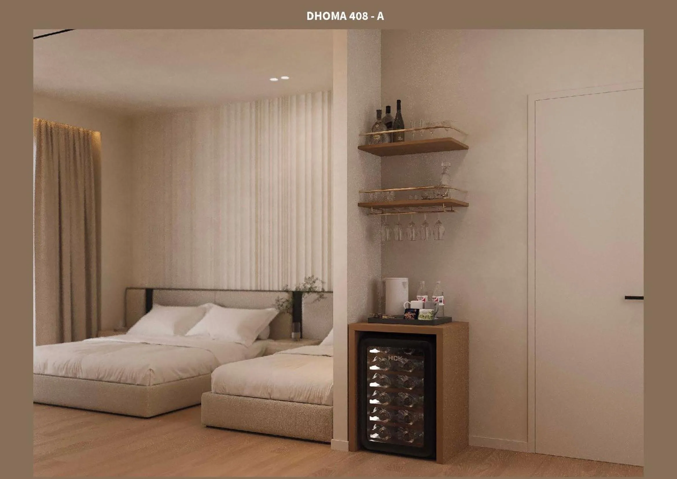 Bed in Coral Hotel & Resort