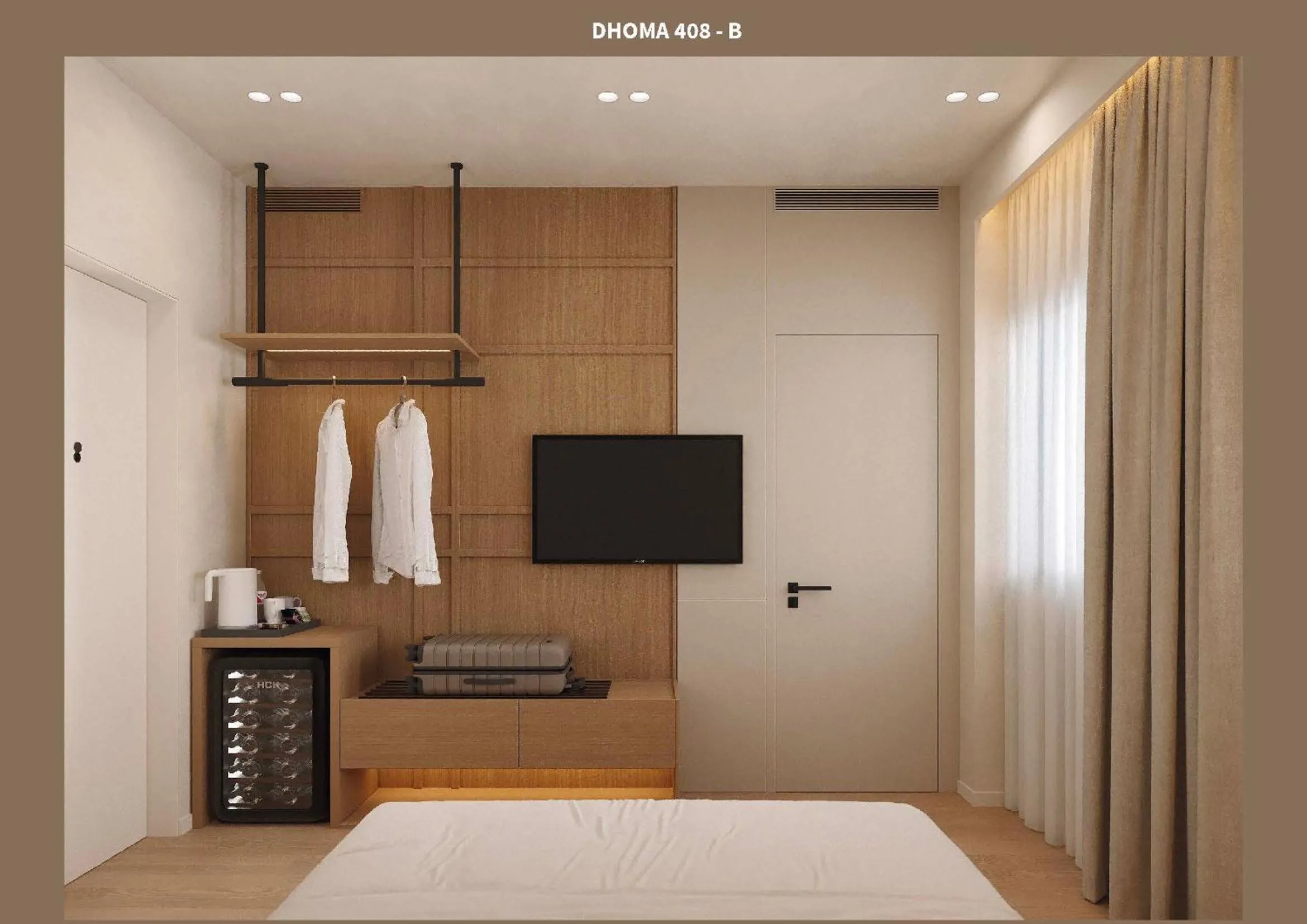 Bed in Coral Hotel & Resort