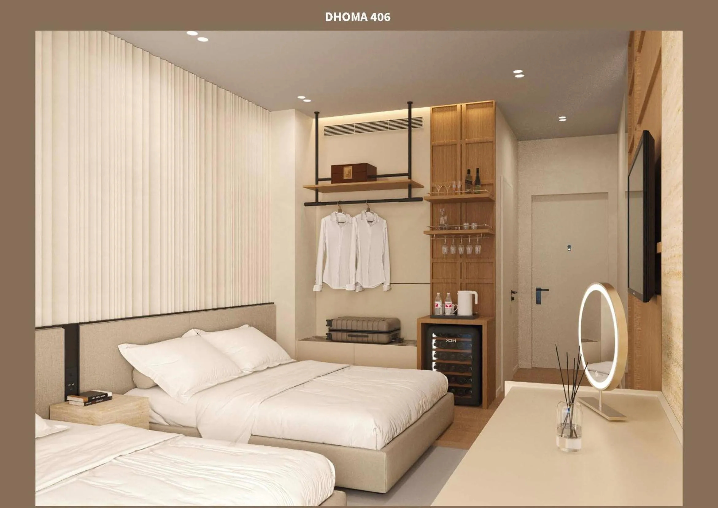 Bed in Coral Hotel & Resort