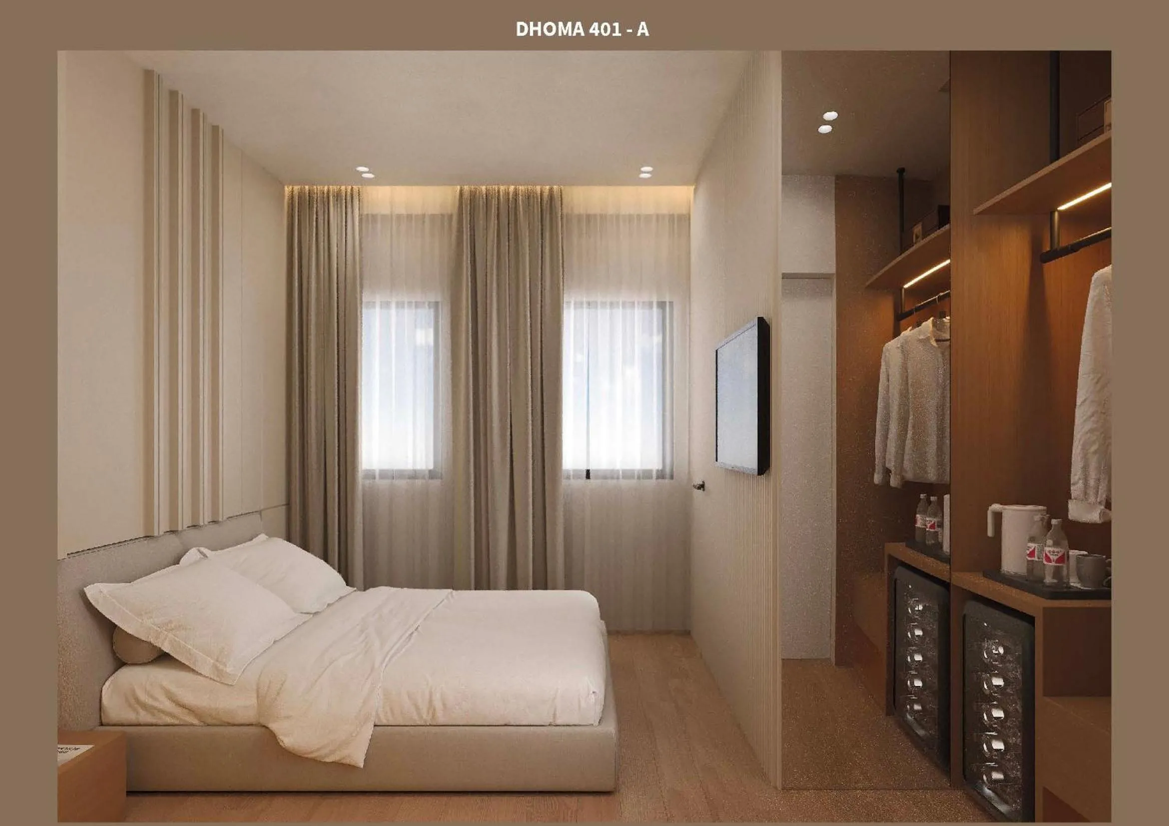 Bed in Coral Hotel & Resort