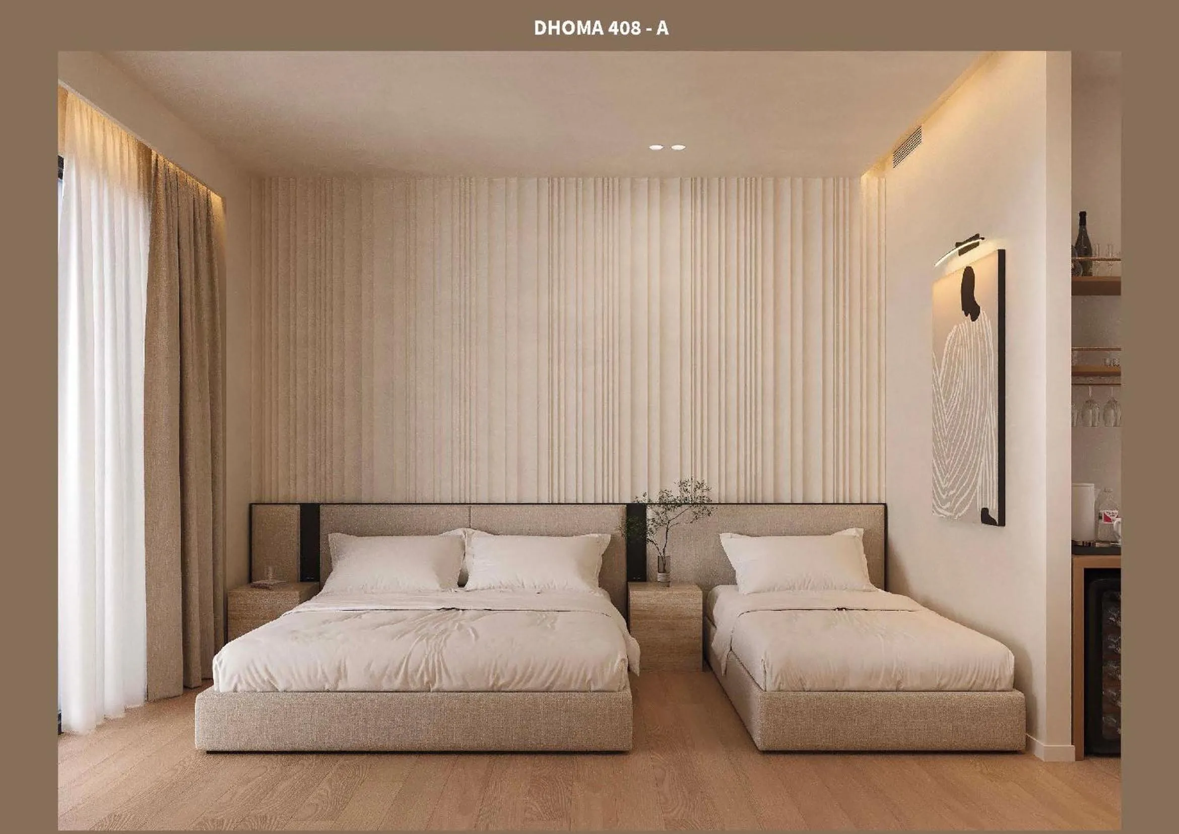 Bed in Coral Hotel & Resort