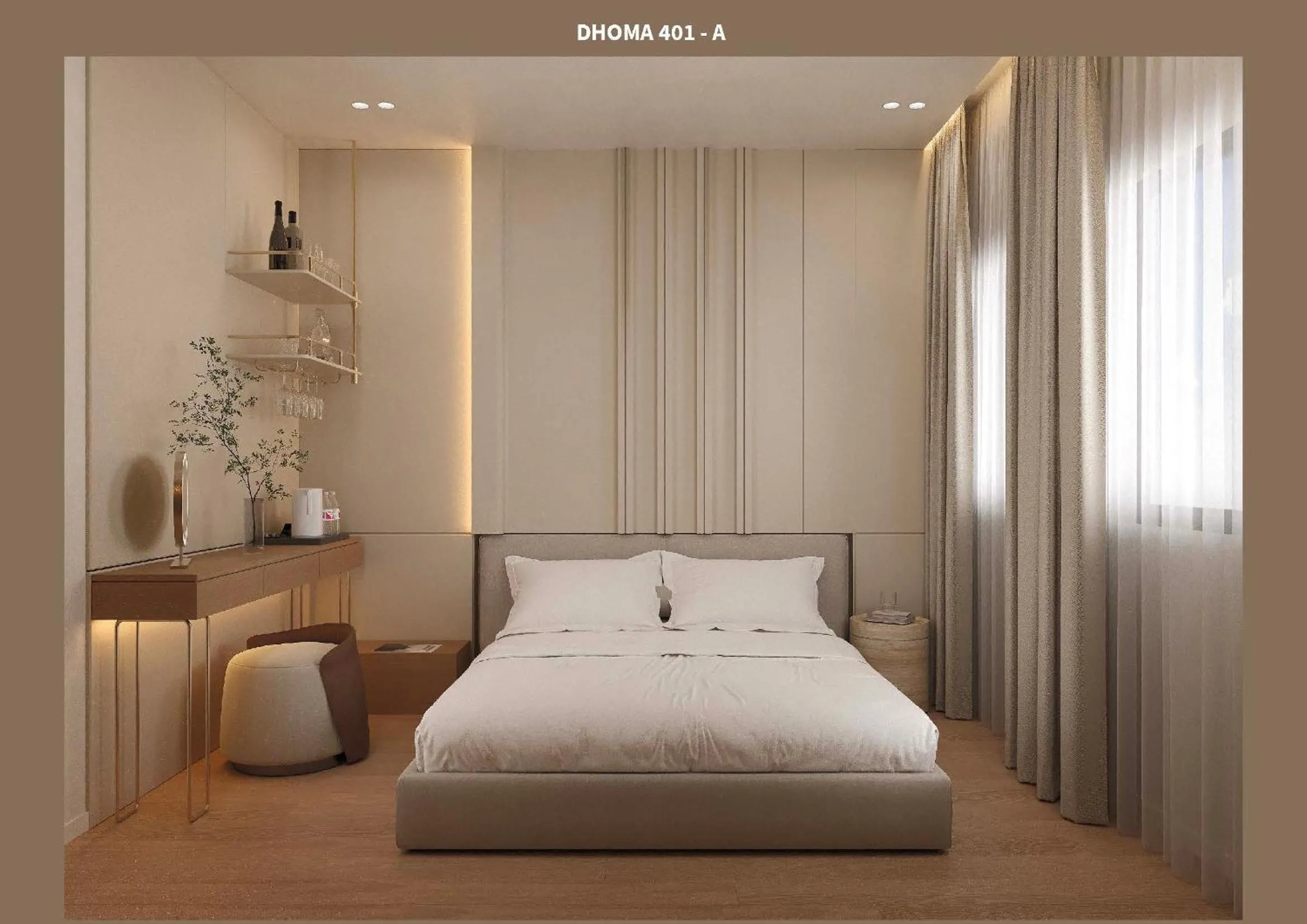 Bed in Coral Hotel & Resort