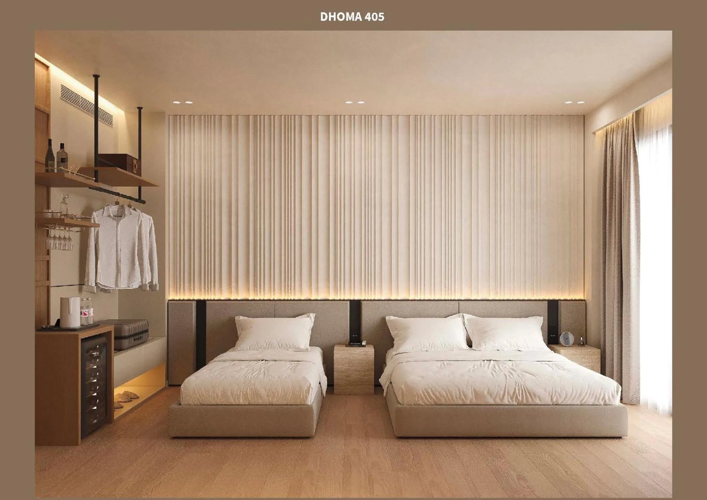 Bed in Coral Hotel & Resort