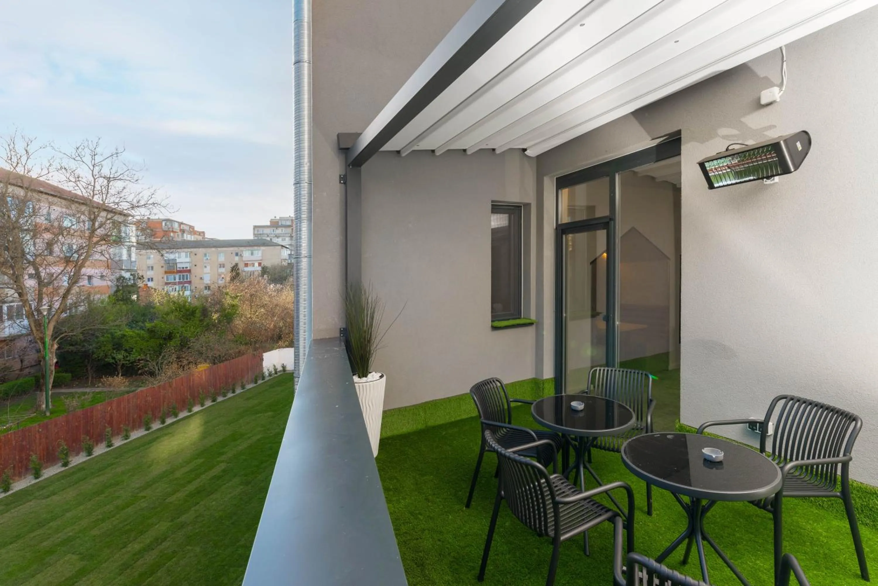 Patio in URBAN BUDGET HOTEL