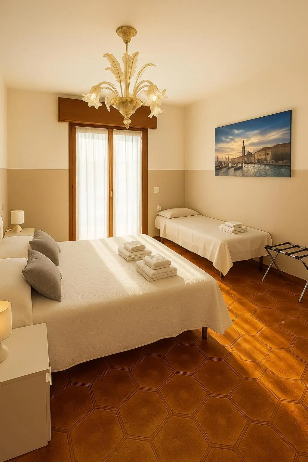 Bed in B&B Airport Venice Diego