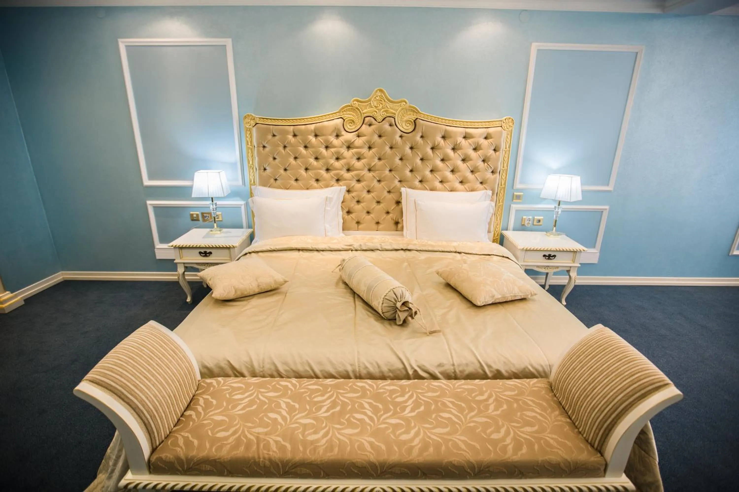 Bedroom, Bed in Caspian Riviera Grand Palace Hotel