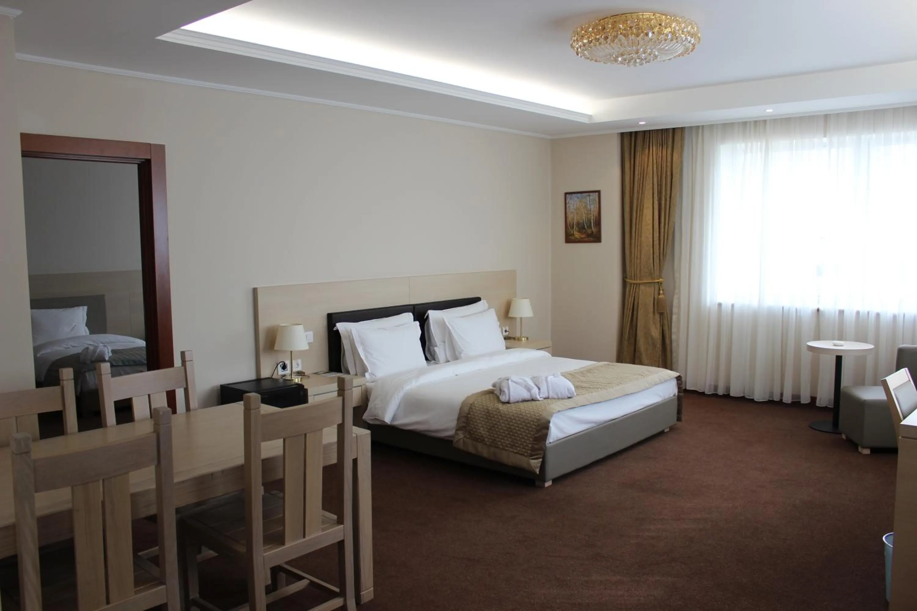 Photo of the whole room, Bed in Caspian Riviera Grand Palace Hotel