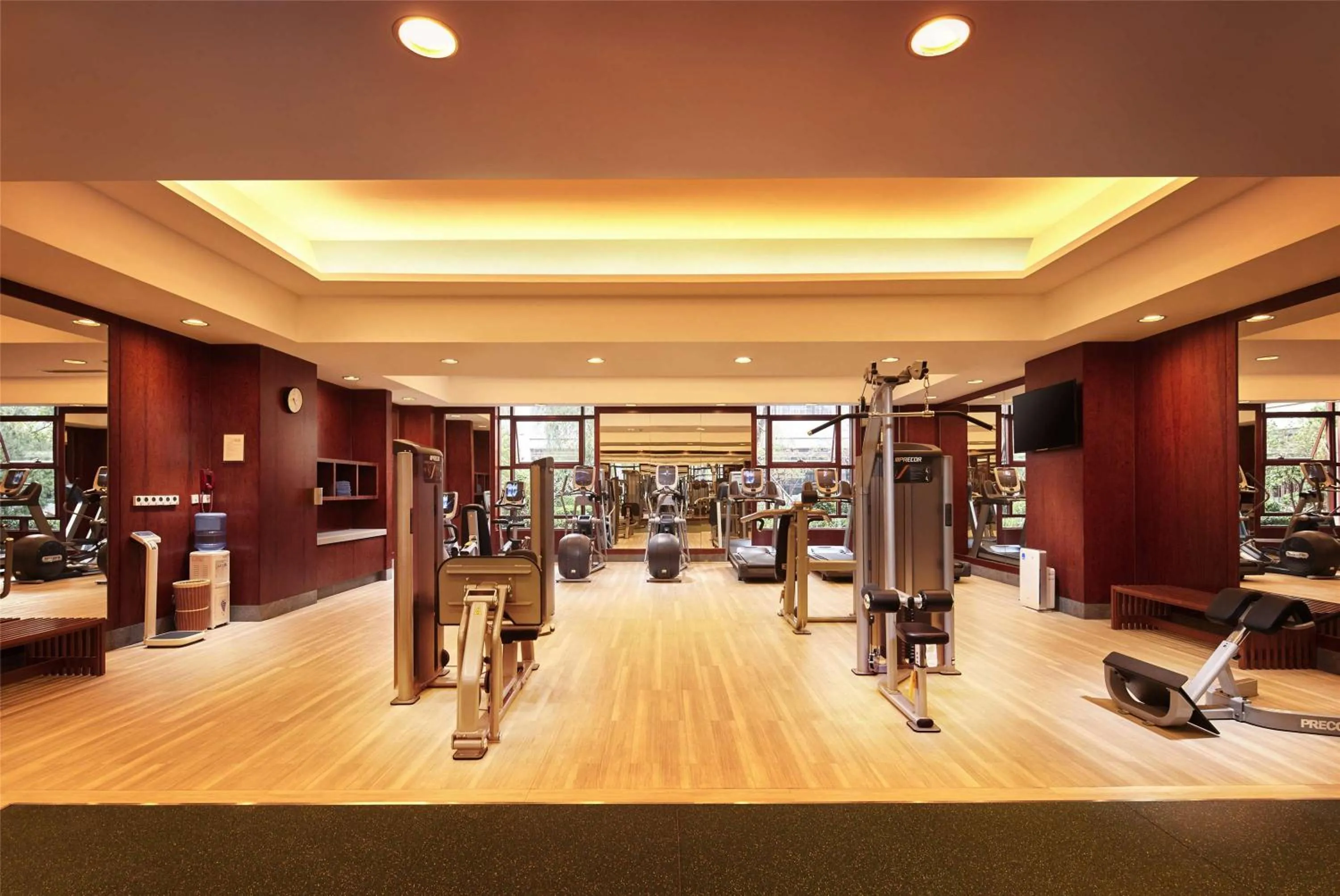 Fitness centre/facilities in Hilton Tianjin Eco-City