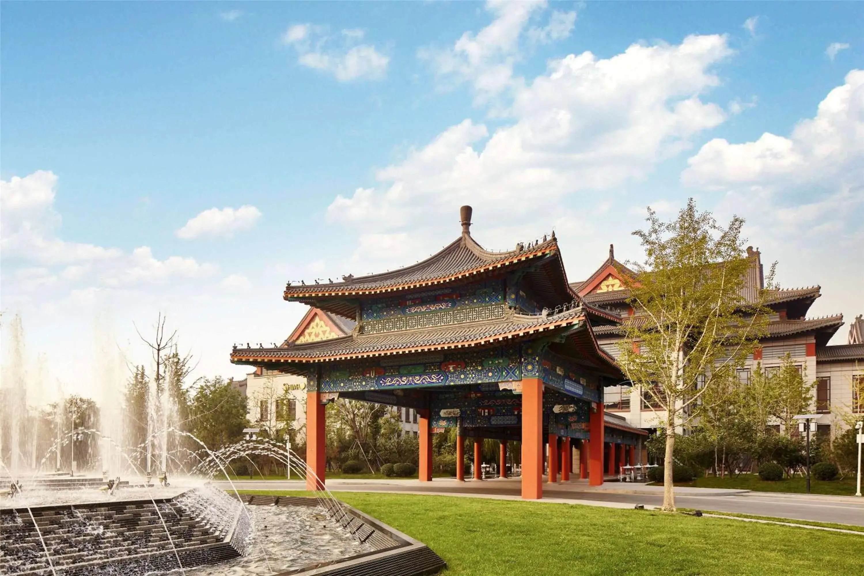 Property building in Hilton Tianjin Eco-City Property building in Hilton Tianjin Eco-City