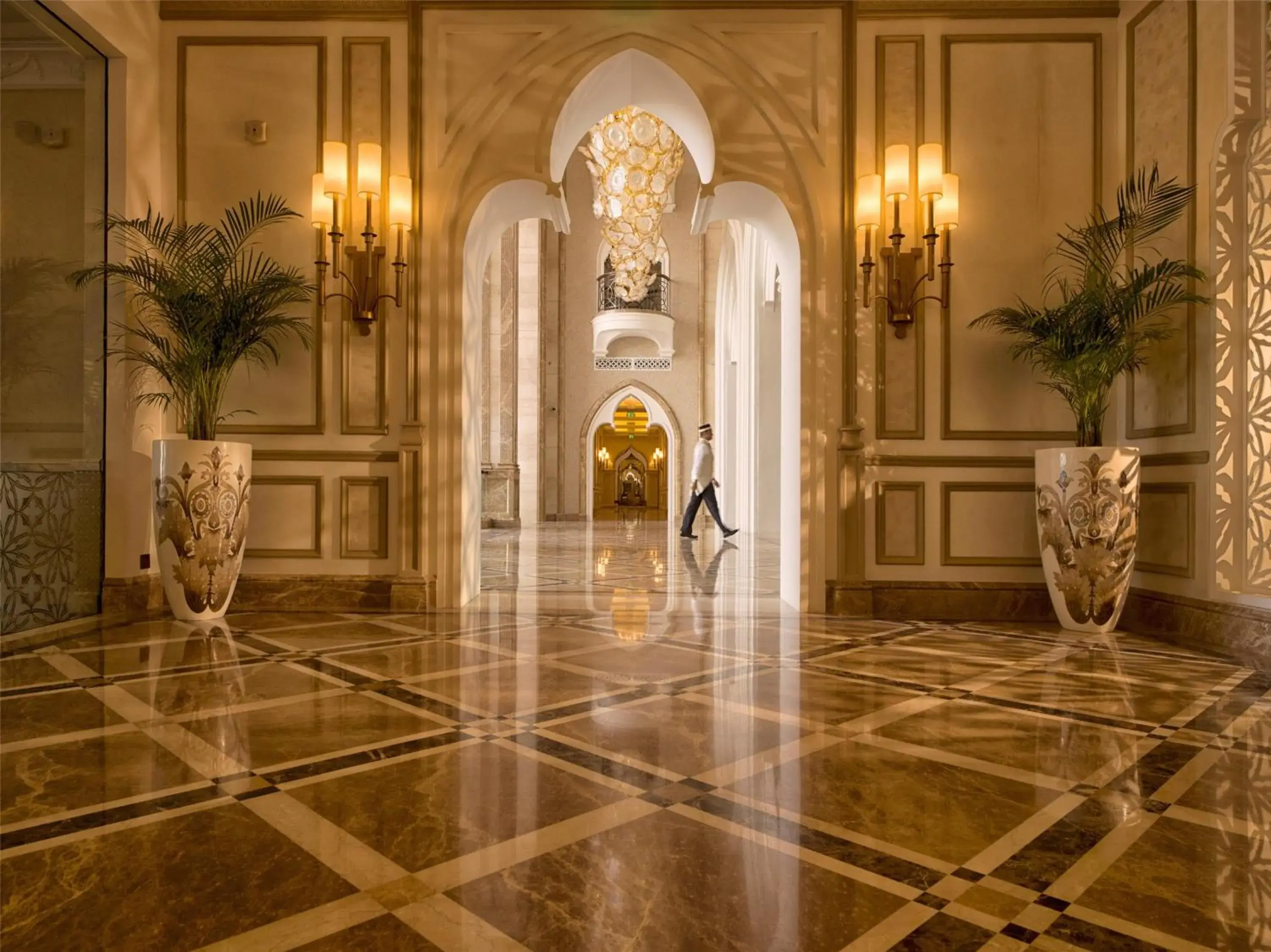 Lobby or reception in Marsa Malaz Kempinski, The Pearl Lobby or reception in Marsa Malaz Kempinski, The Pearl