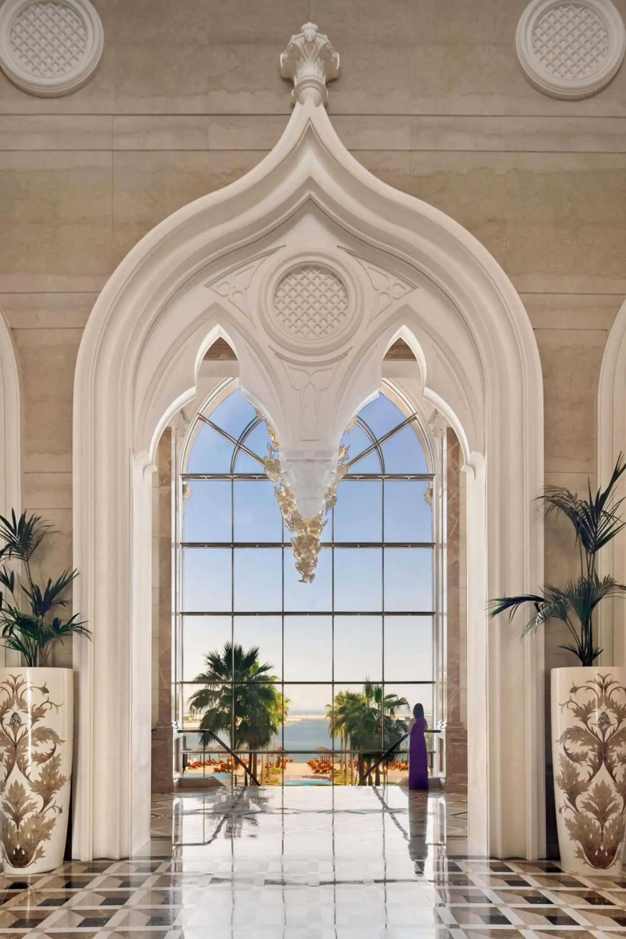 Lobby or reception in Marsa Malaz Kempinski, The Pearl Lobby or reception in Marsa Malaz Kempinski, The Pearl