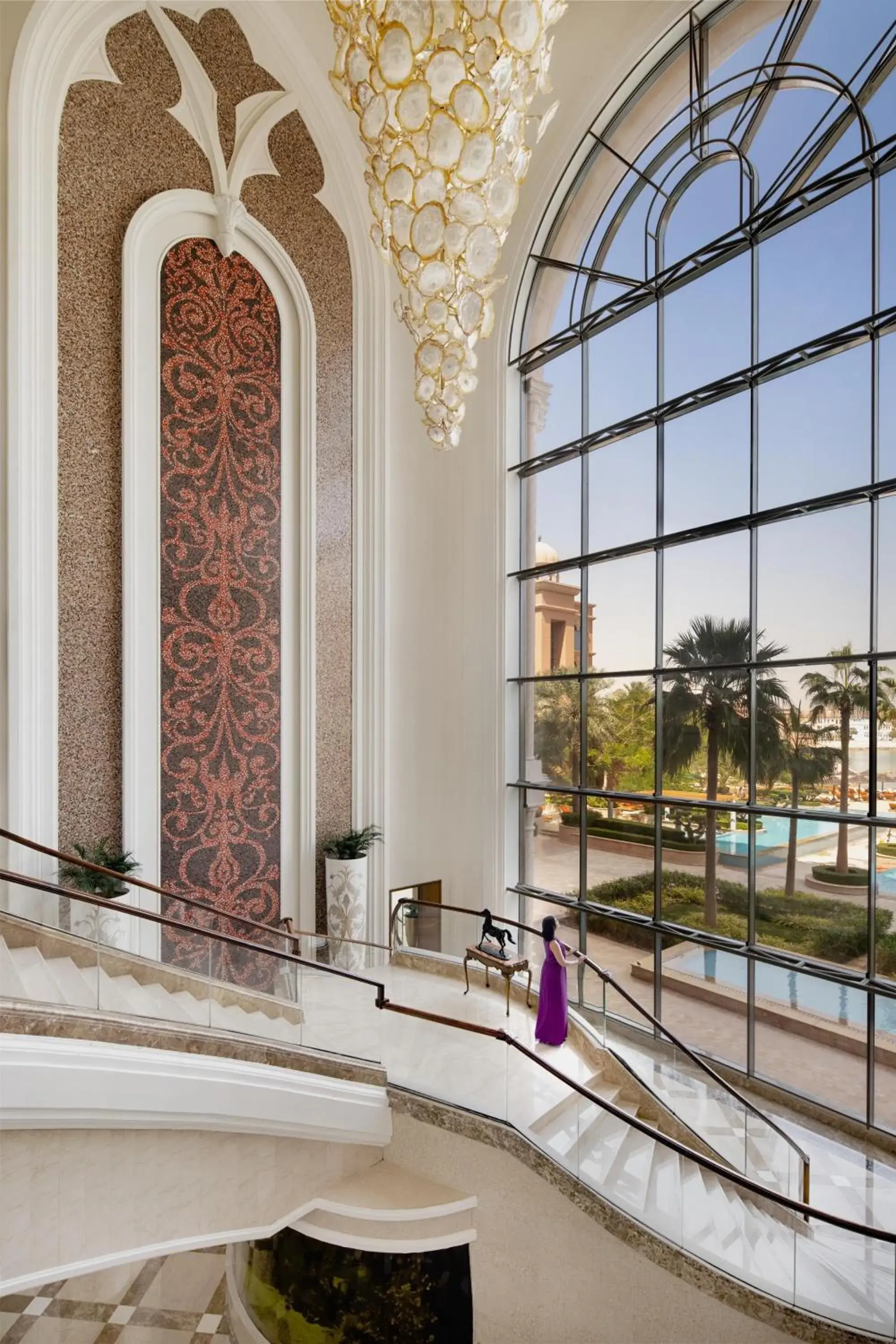Lobby or reception in Marsa Malaz Kempinski, The Pearl Lobby or reception in Marsa Malaz Kempinski, The Pearl