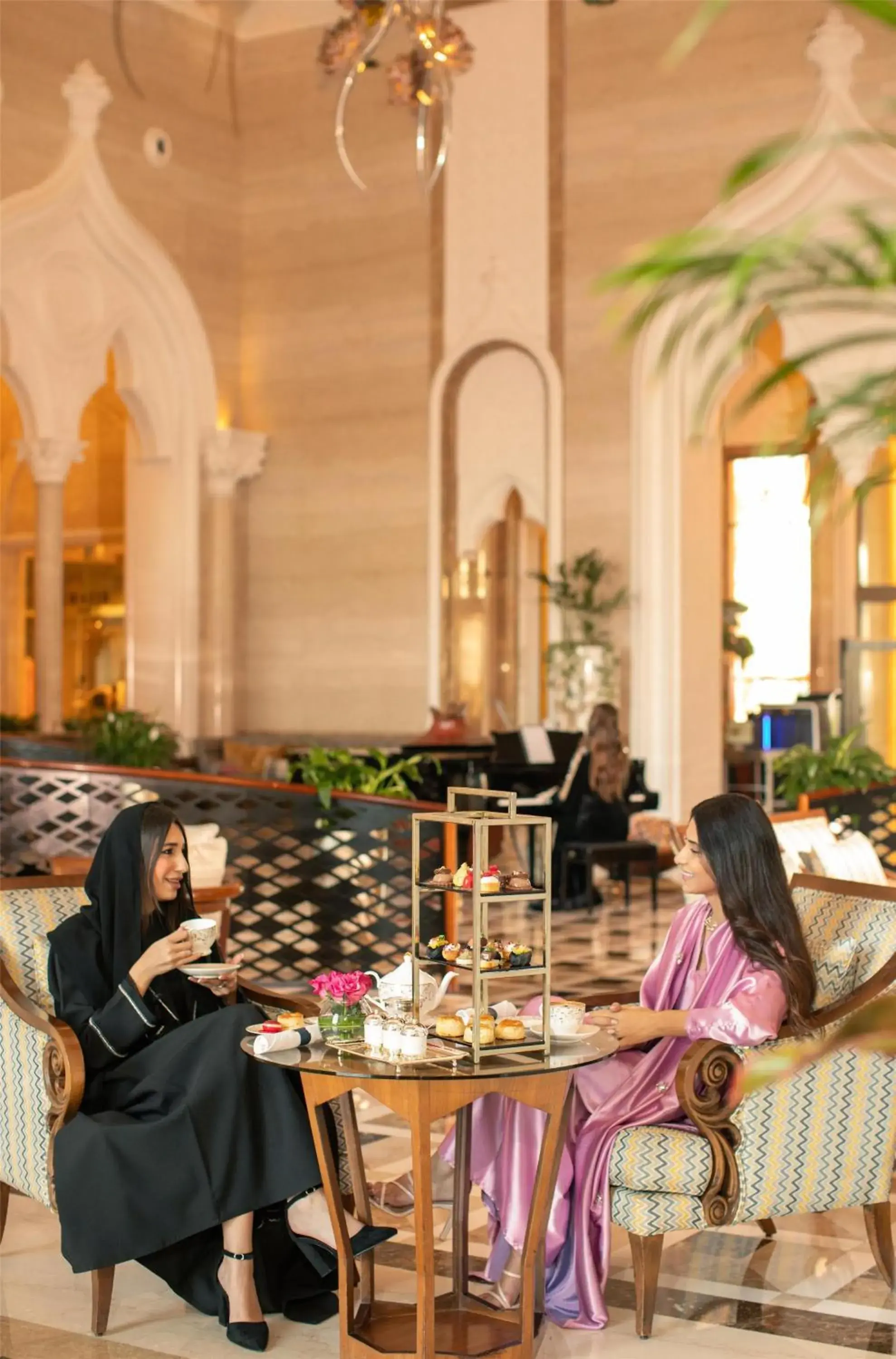 Lobby or reception in Marsa Malaz Kempinski, The Pearl Lobby or reception in Marsa Malaz Kempinski, The Pearl