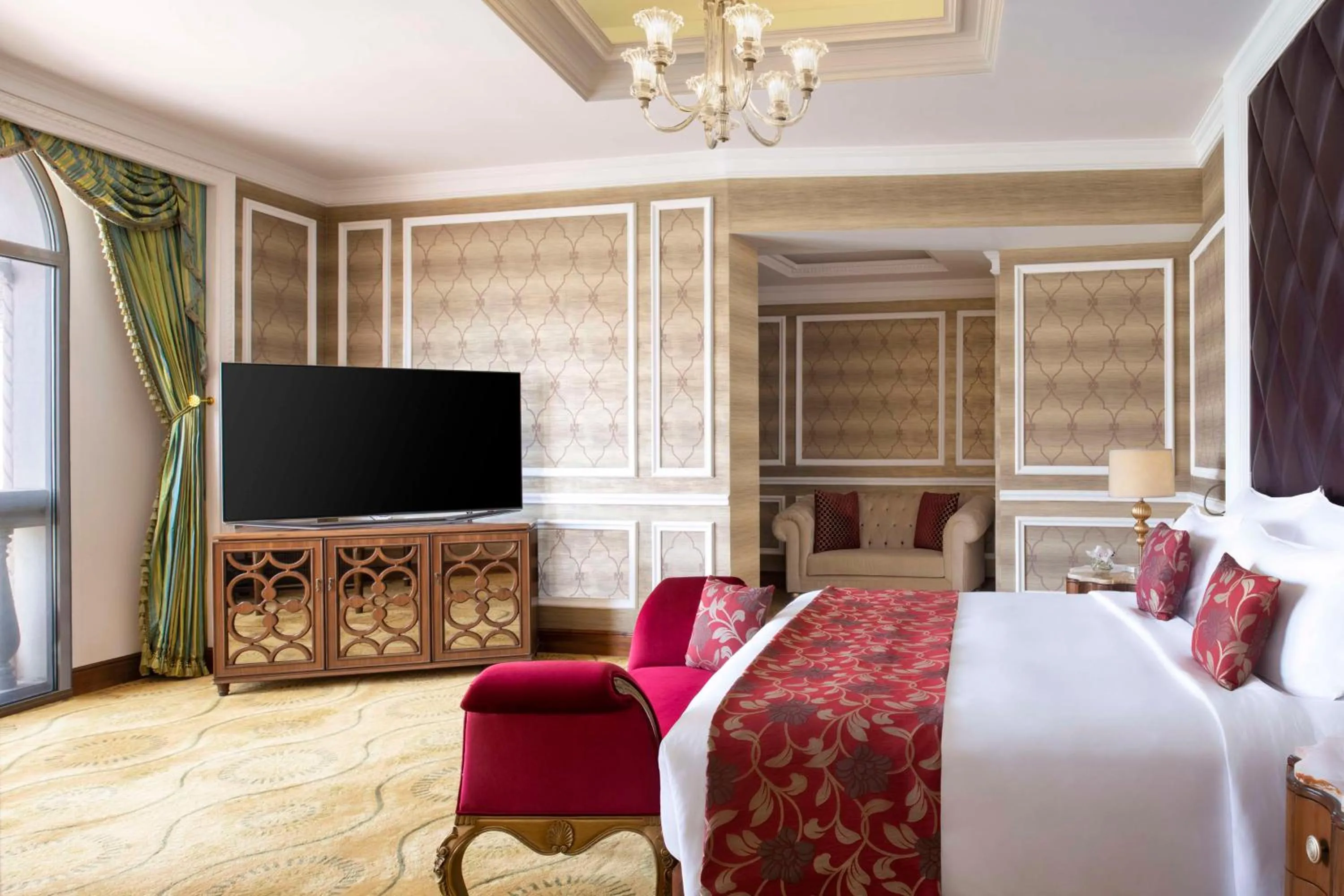 Photo of the whole room, Bed in Marsa Malaz Kempinski, The Pearl